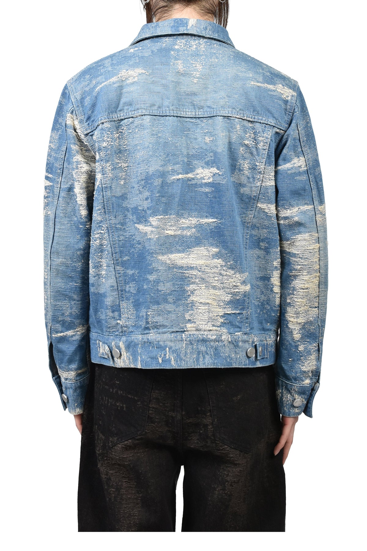TAAKK ターク 【本物保証】 ジャケット ストリート系 メンズ 3RD TYPE DENIM JACKET / INDIGO BLEACH