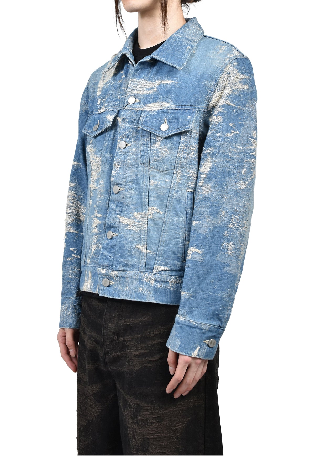 TAAKK ターク 【本物保証】 ジャケット ストリート系 メンズ 3RD TYPE DENIM JACKET / INDIGO BLEACH