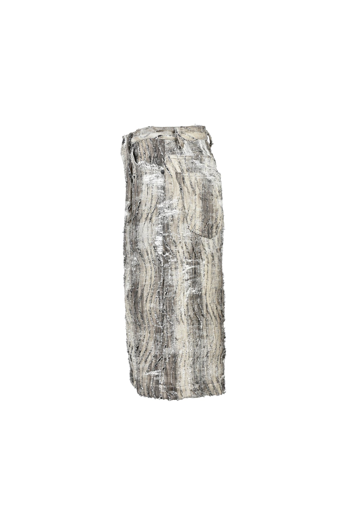 TAAKK ターク 【本物保証】 デニムパンツ ストリート系 メンズ CONVERTIBLE BLEACHED DENIM PANTS (20TH EXCLUSIVE) / BLK
