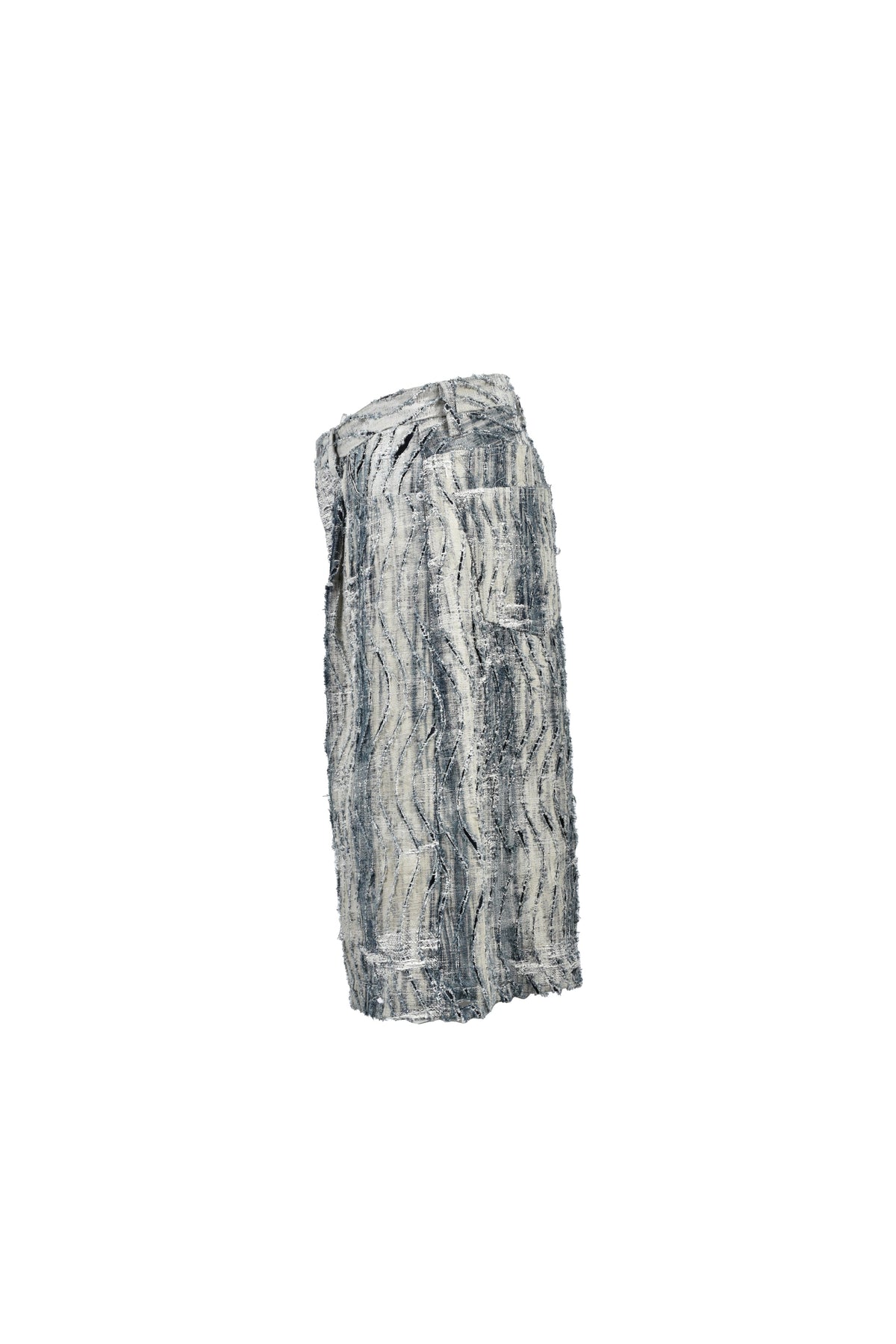 TAAKK ターク 【本物保証】 デニムパンツ ストリート系 メンズ CONVERTIBLE BLEACHED DENIM PANTS (20TH EXCLUSIVE) / IND