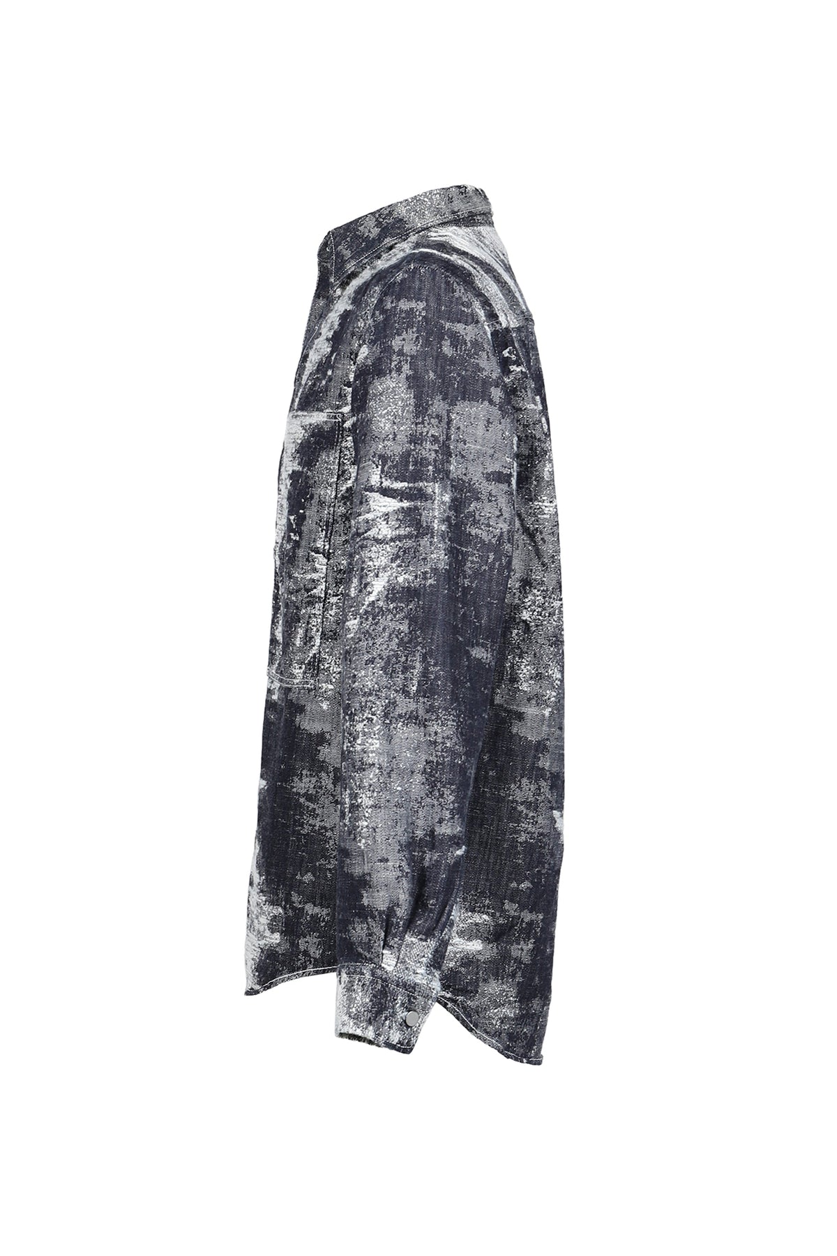 TAAKK ターク 【本物保証】 シャツ、ストリートスタイル、メンズ DENIM SHIRTS / GRY