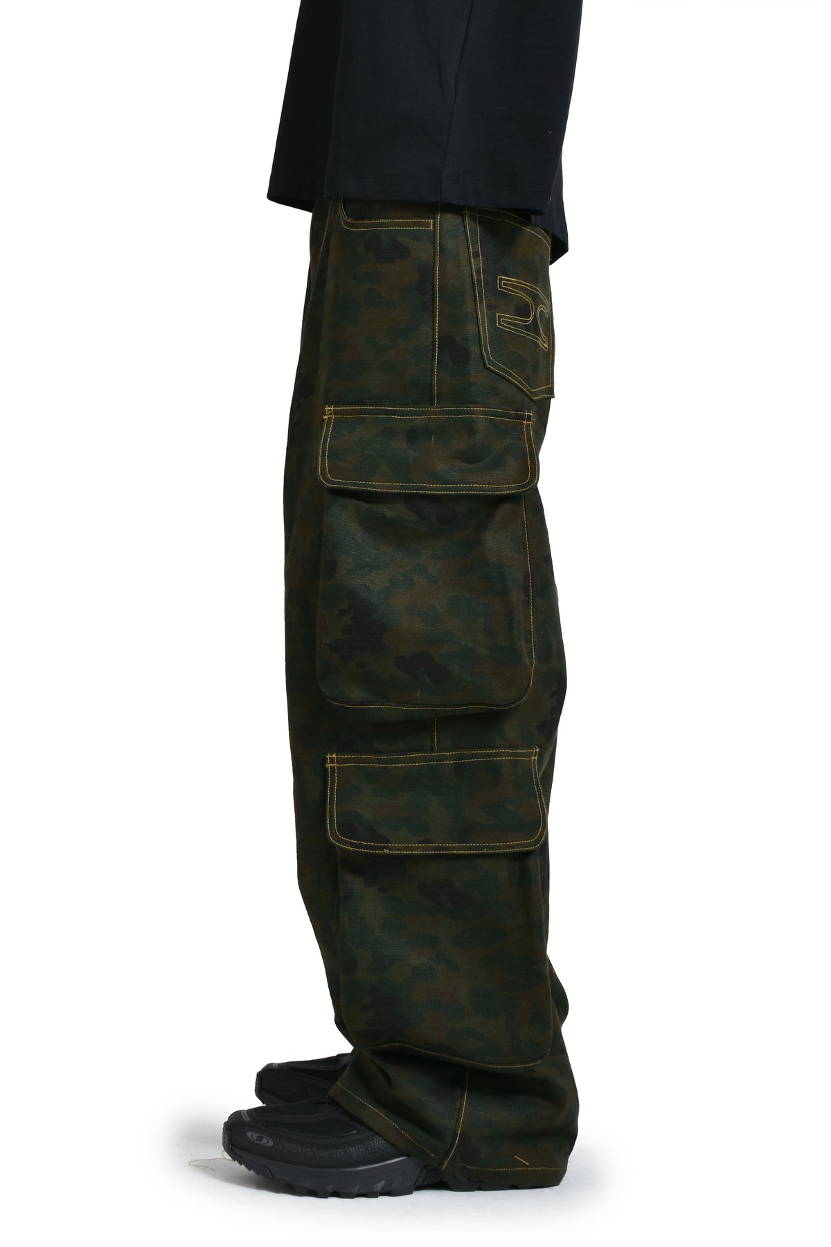 The Edge of Earth(TM) ジ エッジ オブ アース" 【本物保証】 カーゴパンツ ストリート系 メンズ HANZO CARGOS / CAMO
