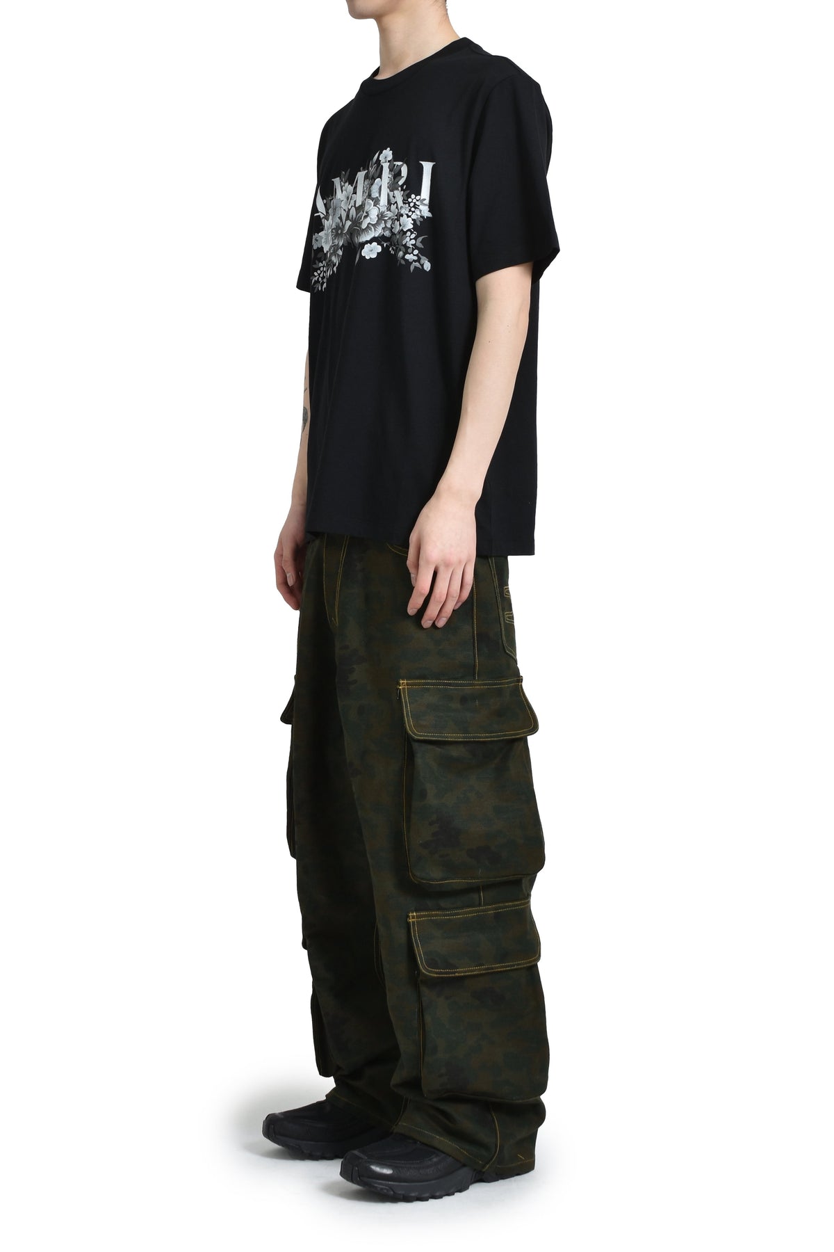 The Edge of Earth(TM) ジ エッジ オブ アース" 【本物保証】 カーゴパンツ ストリート系 メンズ HANZO CARGOS / CAMO