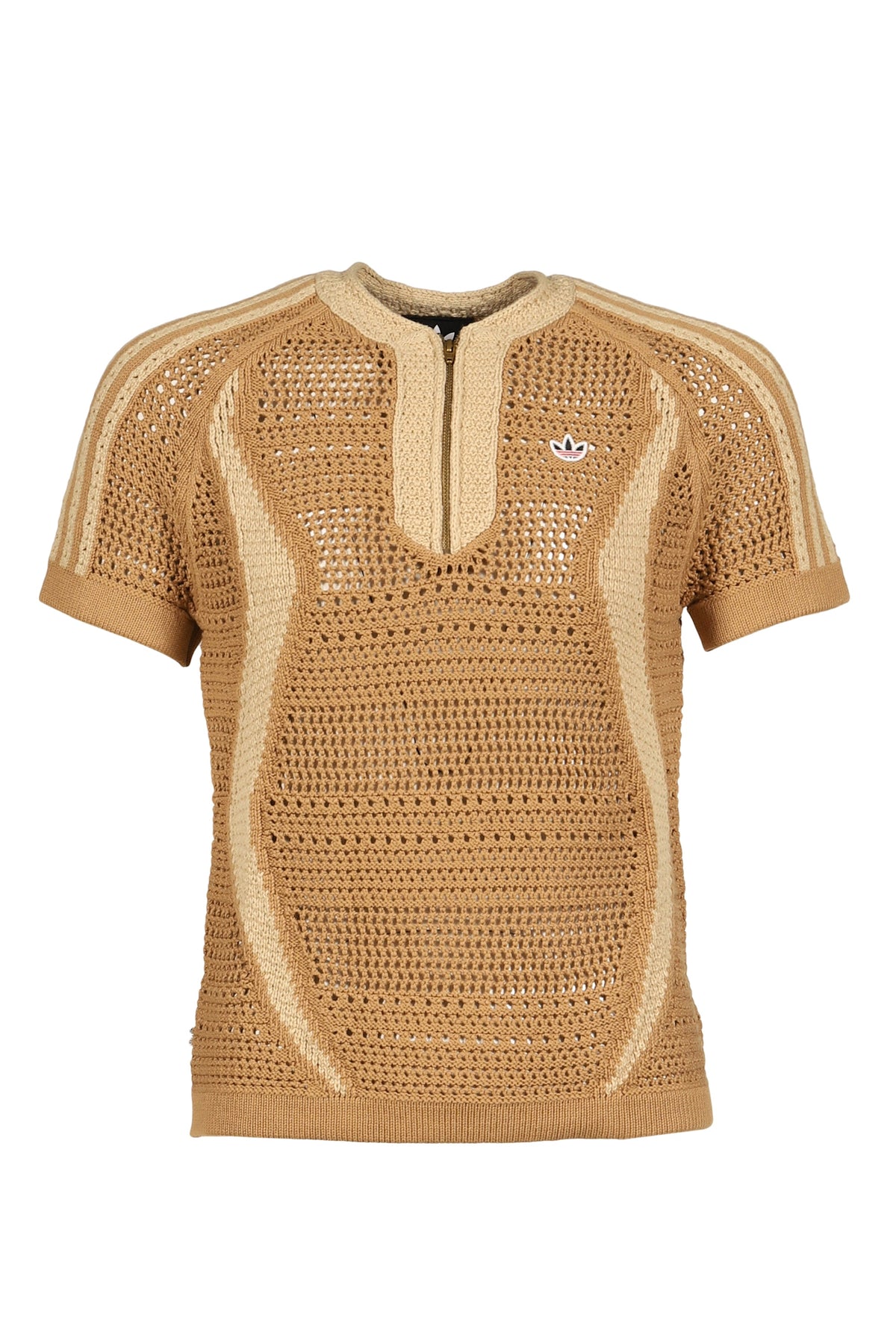 adidas × CLOT 【本物保証】 ニット ストリート系 メンズ KNIT JERSEY / CARDBOARD