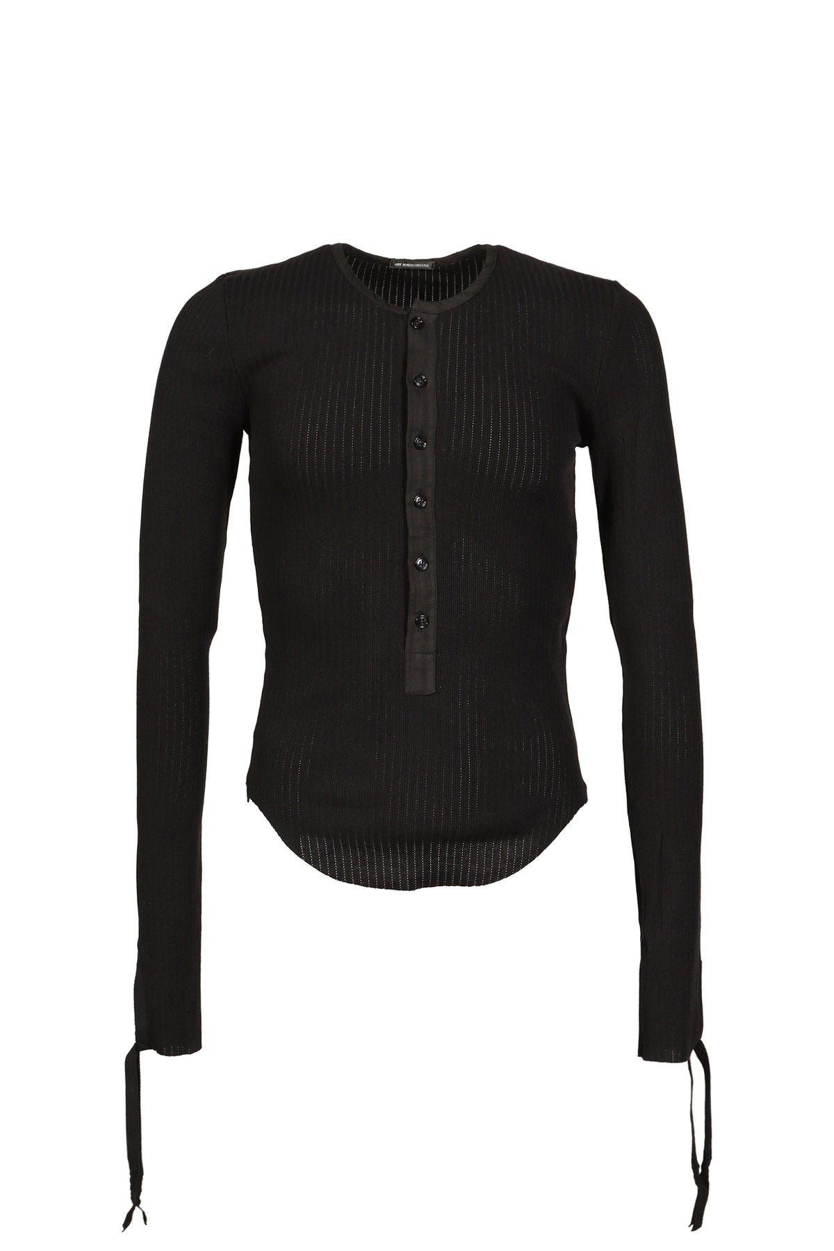 Ann Demeulemeester アン ドゥムルメステール 【本物保証】 Tシャツ ストリート系 メンズ BLAS LONG SLEEVE SERAFINO T-SHIRT / BLK