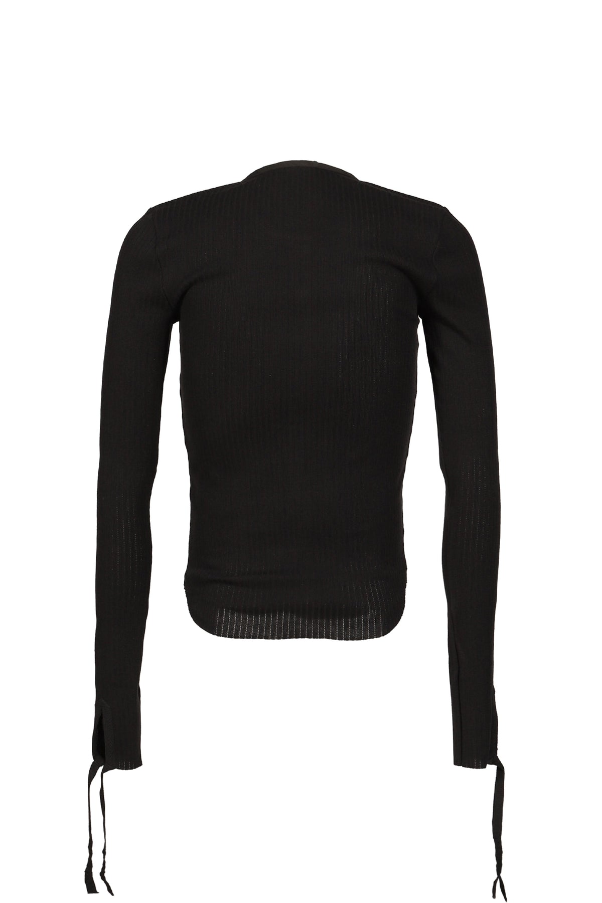 Ann Demeulemeester アン ドゥムルメステール 【本物保証】 Tシャツ ストリート系 メンズ BLAS LONG SLEEVE SERAFINO T-SHIRT / BLK