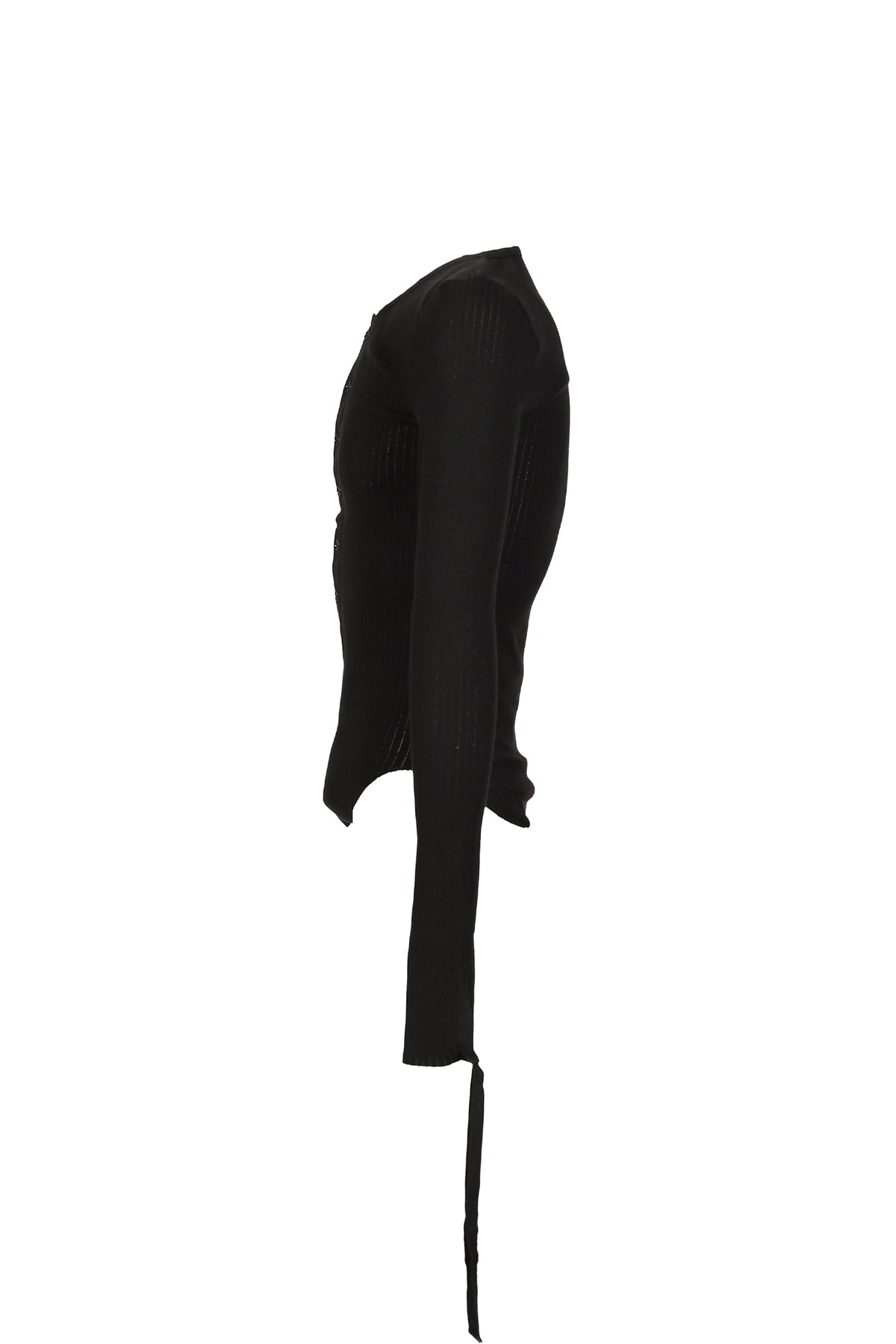 Ann Demeulemeester アン ドゥムルメステール 【本物保証】 Tシャツ ストリート系 メンズ BLAS LONG SLEEVE SERAFINO T-SHIRT / BLK
