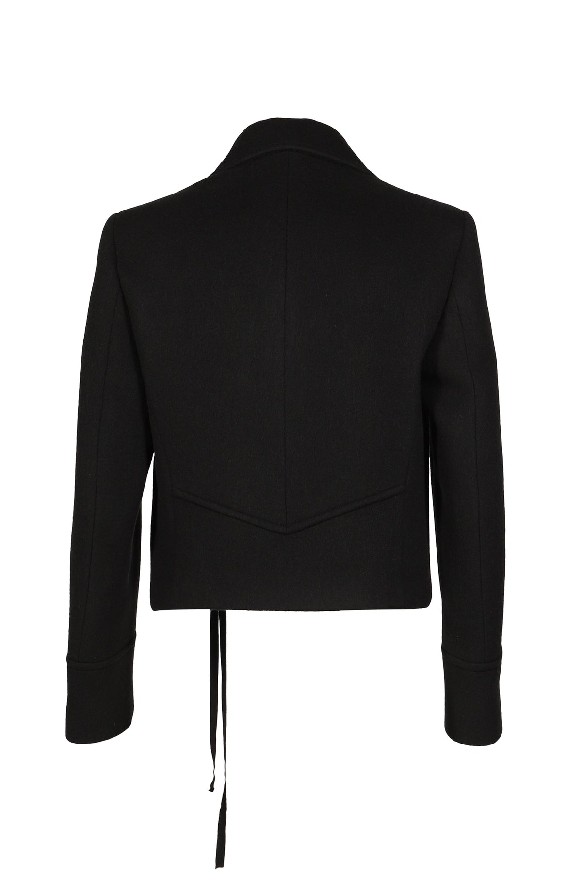 Ann Demeulemeester アン ドゥムルメステール 【本物保証】 Coats & Jackets ストリート系 メンズ DALMAR DOUBLE BREASTED SHORT CABAN / BLK