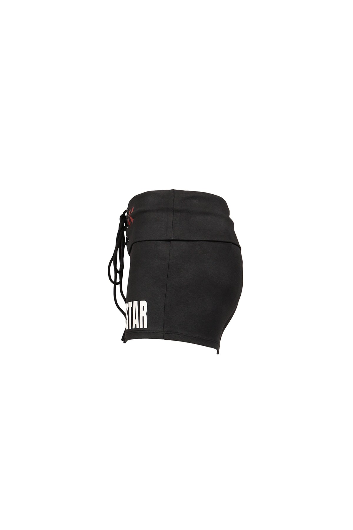 Anomalies Department 【本物保証】 ショートパンツ ストリート系 レディース DISTRESSED PRINT DRAWSTRING ATHLETIC SHORTS / BLK