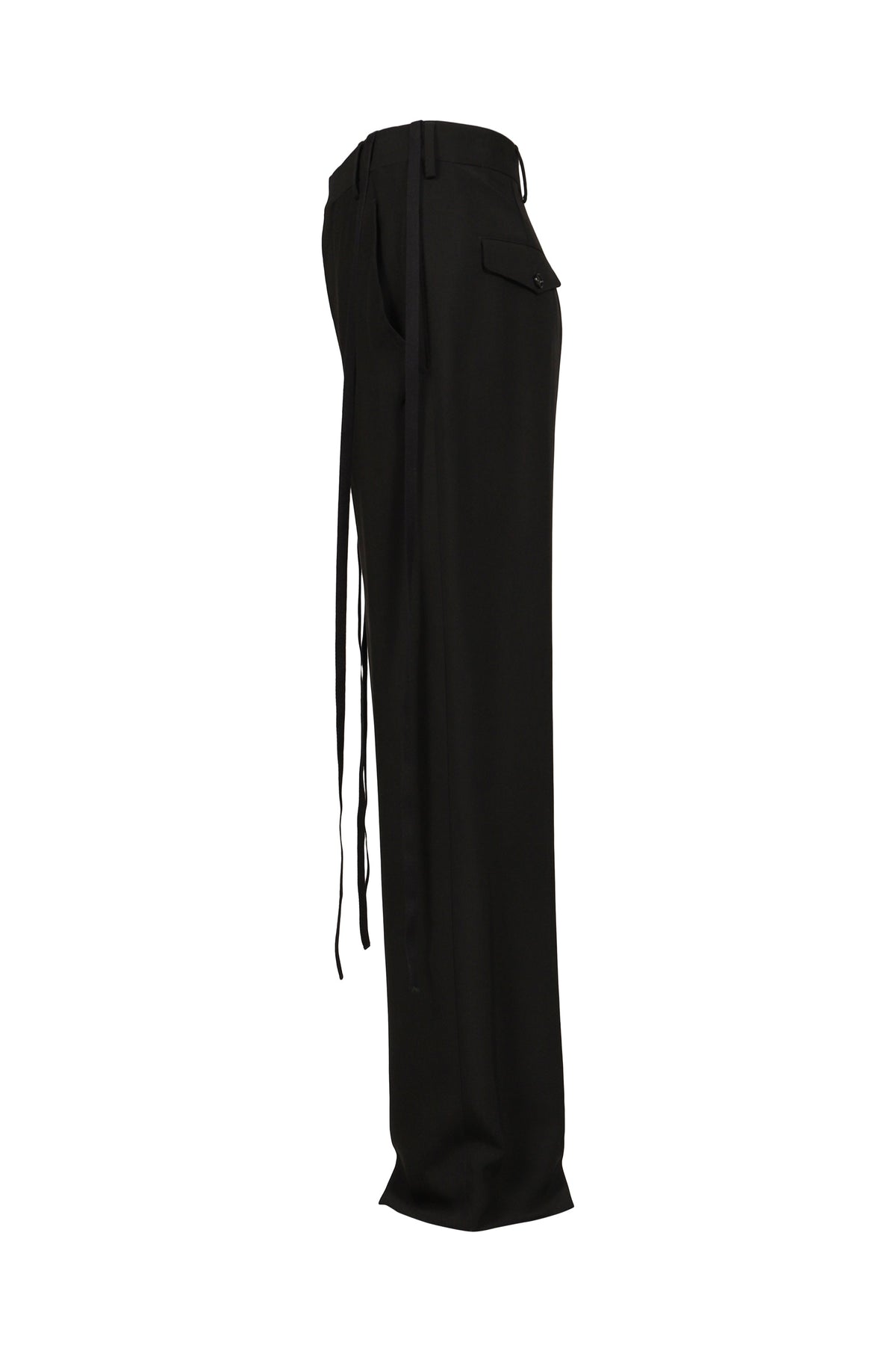 Ann Demeulemeester アン ドゥムルメステール 【本物保証】 パンツ ストリート系 メンズ LEON COMFORT FIT TROUSERS / BLK