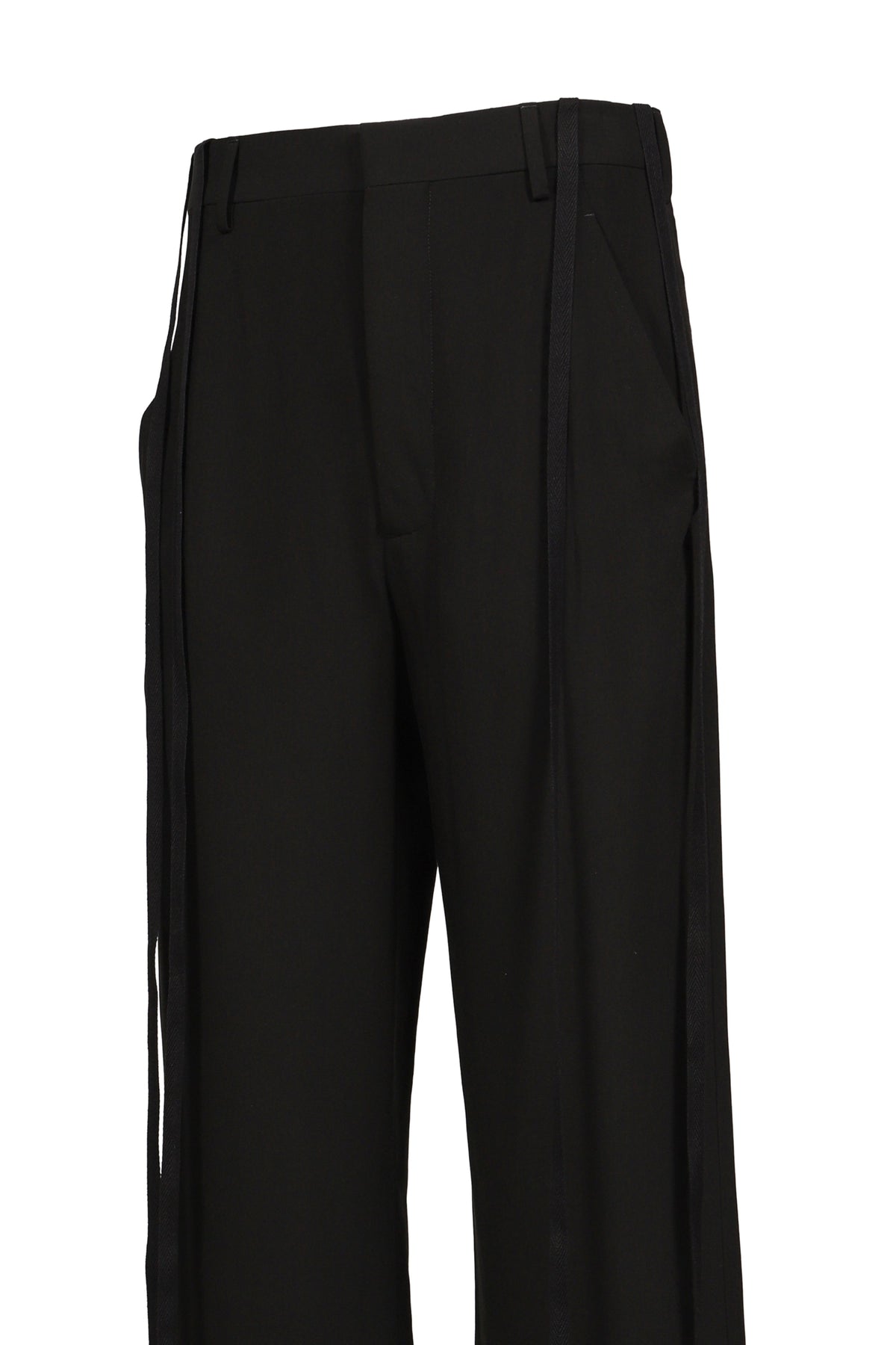 Ann Demeulemeester アン ドゥムルメステール 【本物保証】 パンツ ストリート系 メンズ LEON COMFORT FIT TROUSERS / BLK