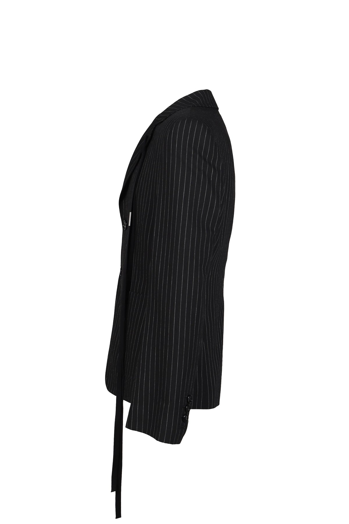 Ann Demeulemeester アン ドゥムルメステール 【本物保証】 ジャケット ストリート系 メンズ RAMI SLIM FIT DECONSTRUCTED JACKET / BLK GRY