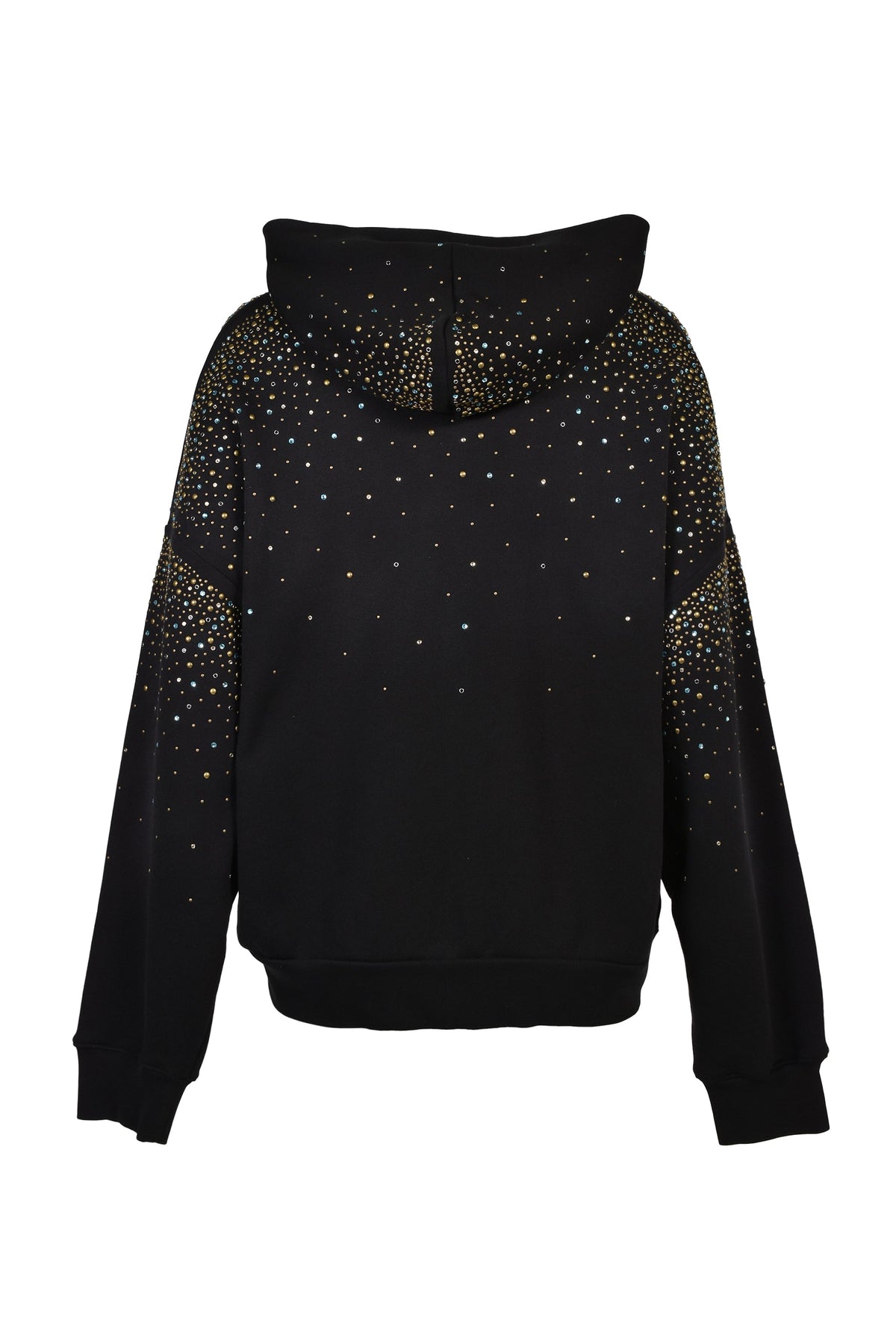 AMIRI アミリ 【本物保証】 パーカー ストリート系 メンズ CRYSTALS OS ZIP UP HOODIE / BLK