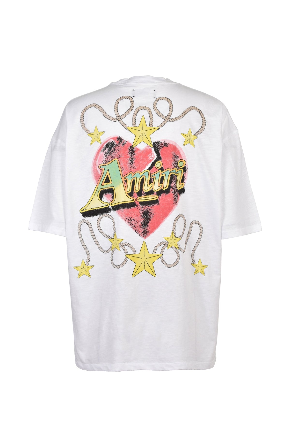 AMIRI アミリ 【本物保証】 Tシャツ ストリート系 メンズ AMIRI HEART OS TEE / WHT