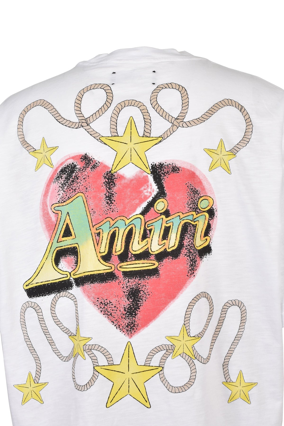 AMIRI アミリ 【本物保証】 Tシャツ ストリート系 メンズ AMIRI HEART OS TEE / WHT