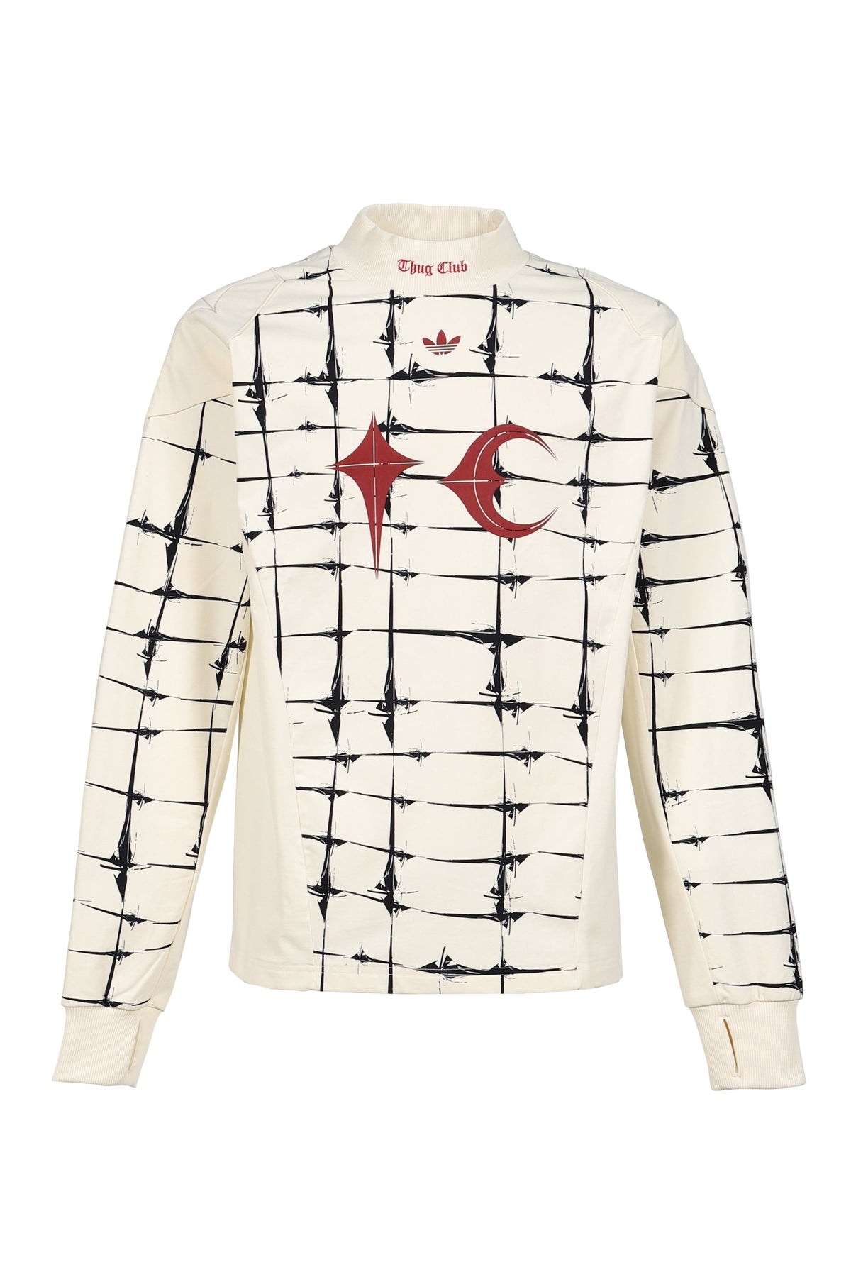 adidas Originals × Thug Club 【本物保証】 Tシャツ ストリート系 メンズ TC GOALIE T LS / CRM WHT