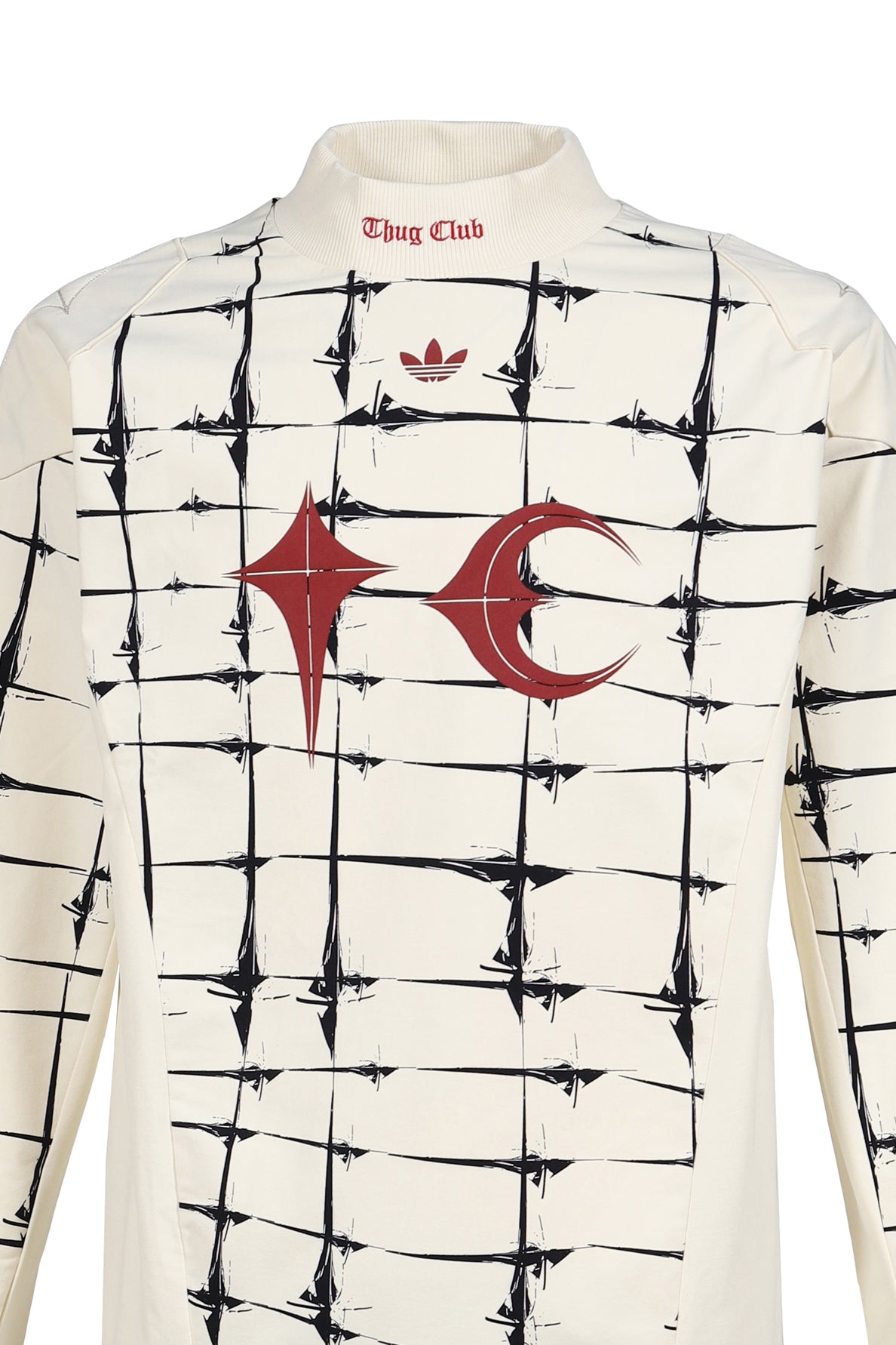 adidas Originals × Thug Club 【本物保証】 Tシャツ ストリート系 メンズ TC GOALIE T LS / CRM WHT