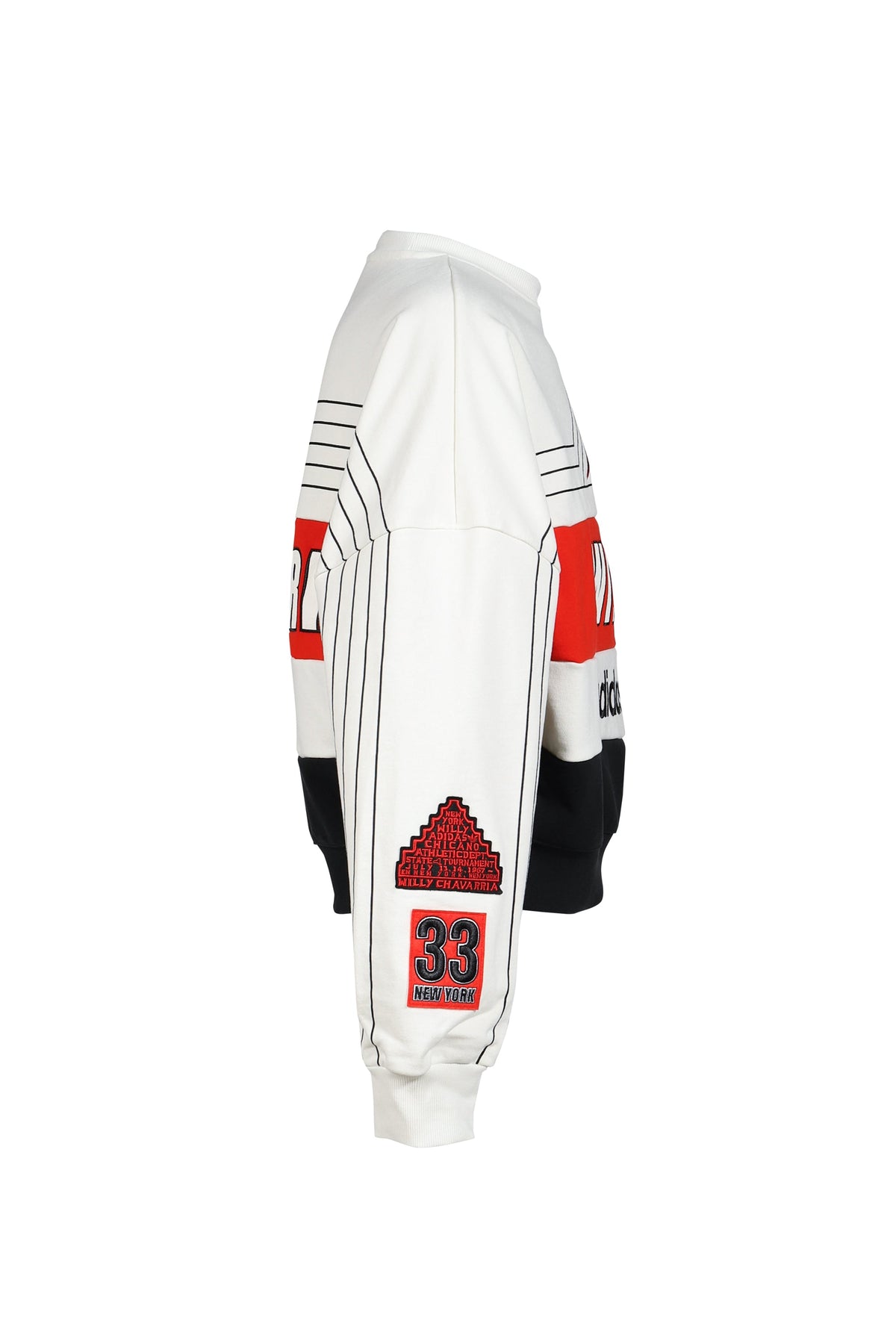 adidas Originals × WILLY CHAVARRIA 【本物保証】 パーカー・スウェット ストリート系 メンズ WC NY BALL CREW / OFF WHT