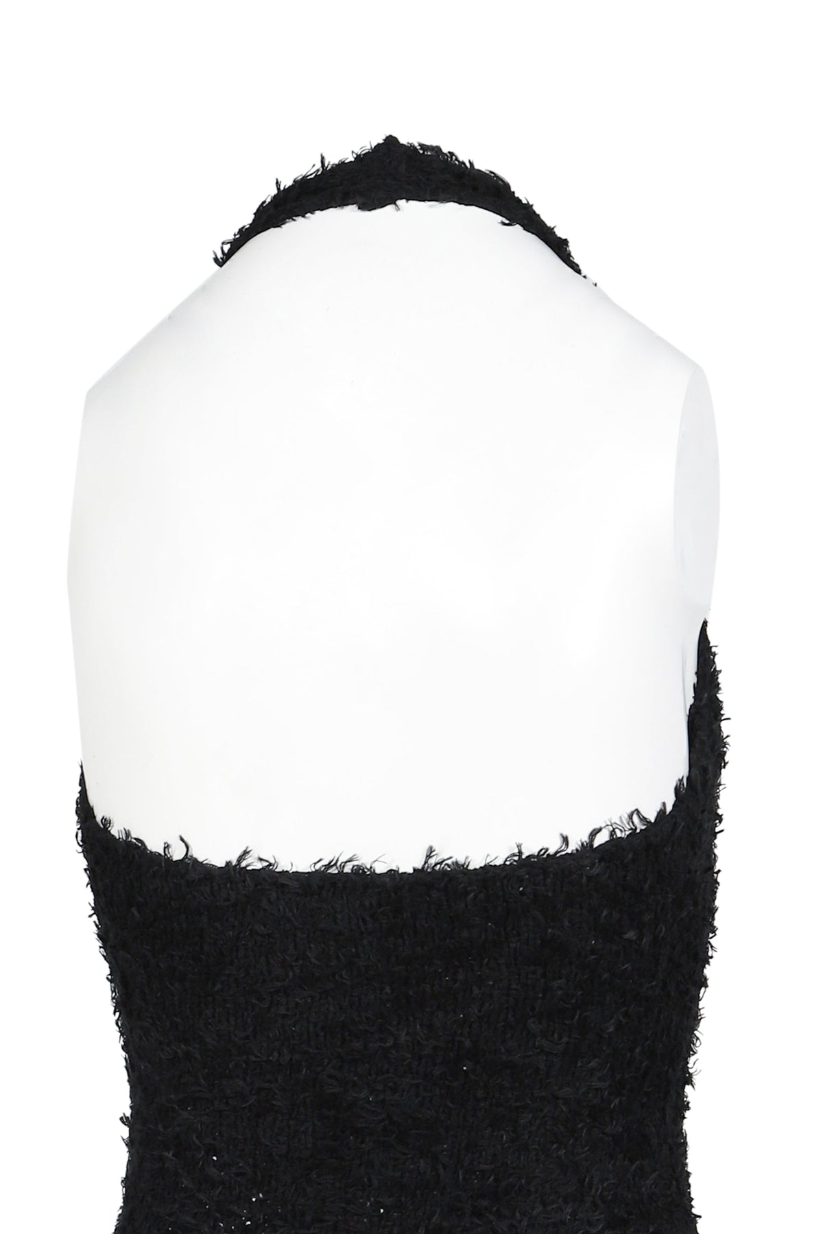 BOHEMSEO ボヘムソ 【本物保証】 ワンピース ストリート系 レディース BOUCLE DAMAGE MINI-DRESS / BLK