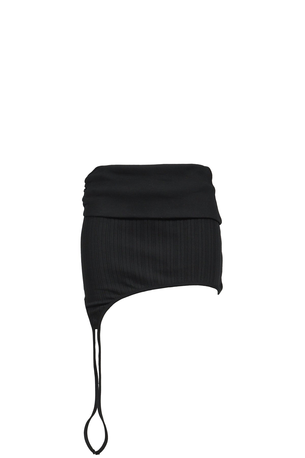 BOHEMSEO ボヘムソ 【本物保証】 スカート ストリート系 レディース FOLDED MINI SKIRT / BLK