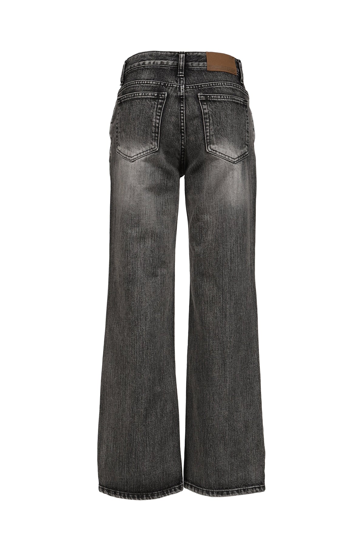 BOHEMSEO ボヘムソ 【本物保証】 パンツ ストリート系 レディース HIGHLIGHT DAMAGE WIDE PANTS / GRY
