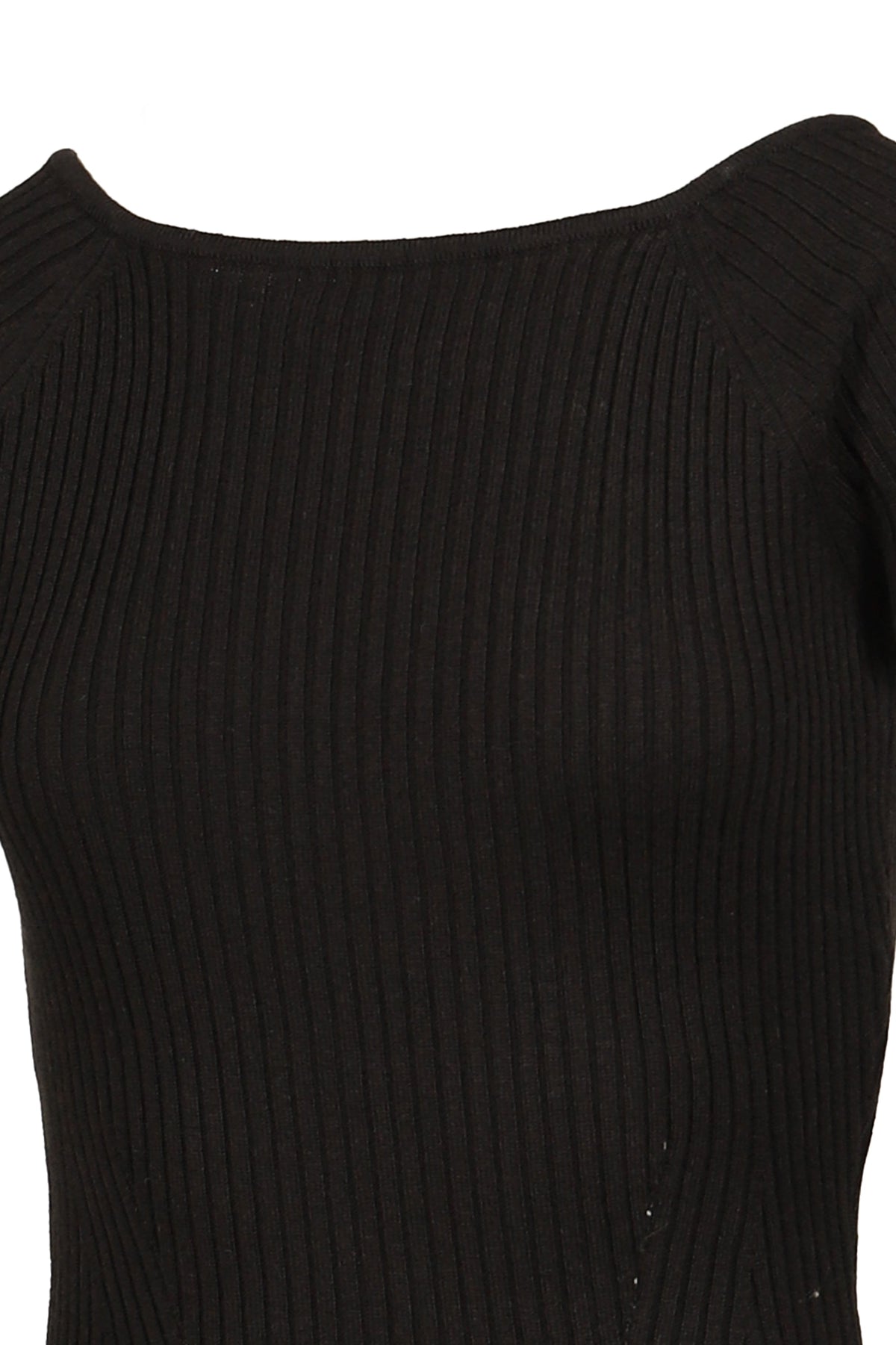BOHEMSEO ボヘムソ 【本物保証】 ニット ストリート系 レディース HALF REGLAN KNIT DRESS / BLK