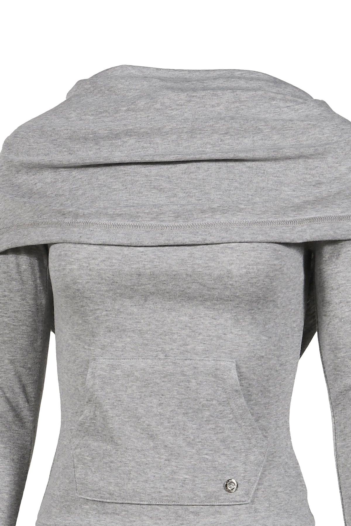 BOHEMSEO ボヘムソ 【本物保証】 シャツ ストリート系 レディース SOFT COWL HOOD T / MELANGE GRY