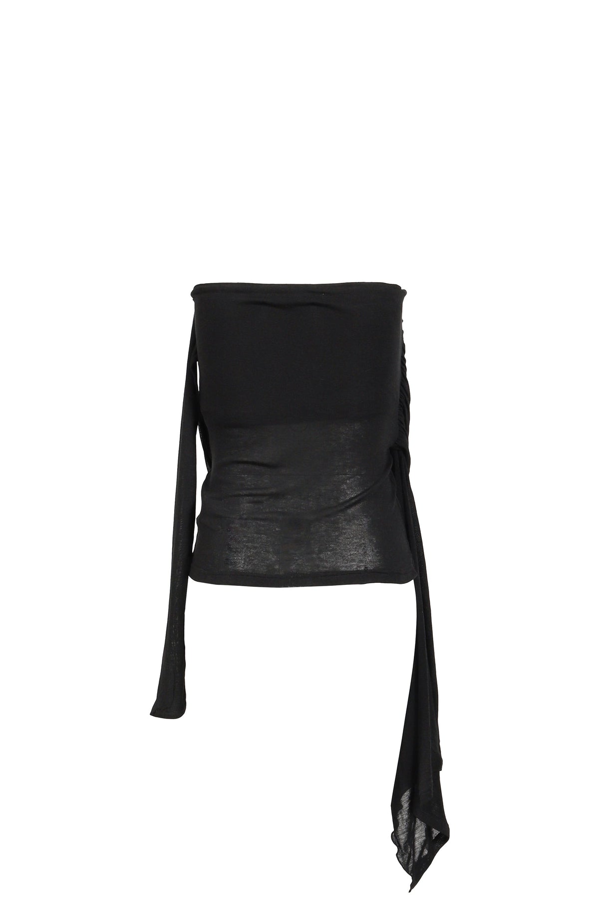 BOHEMSEO ボヘムソ 【本物保証】 シャツ ストリート系 レディース SIGNATURE DRAPE TUBE TOP / BLK