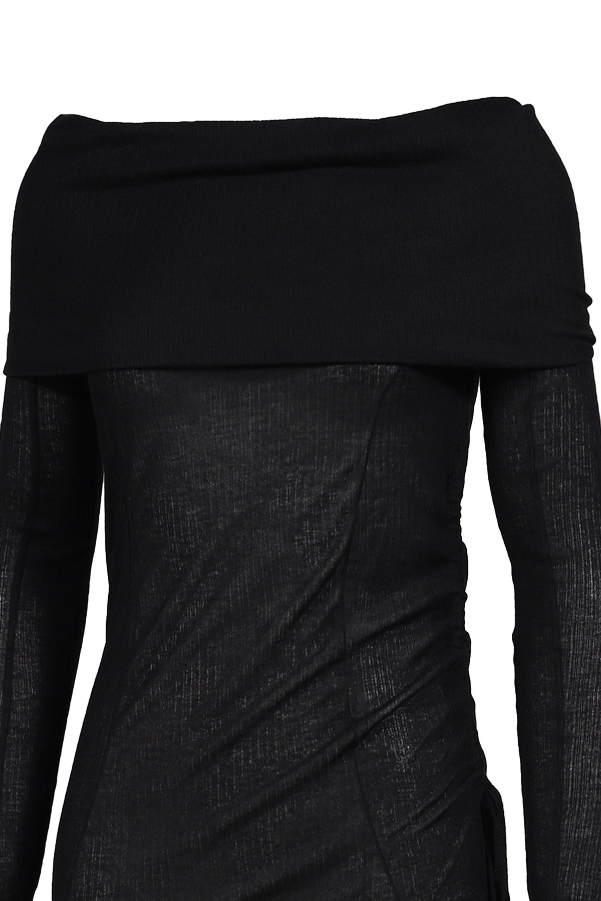 BOHEMSEO ボヘムソ 【本物保証】 シャツ ストリート系 レディース TWO-WAY OFFSHOULDER TOP / BLK