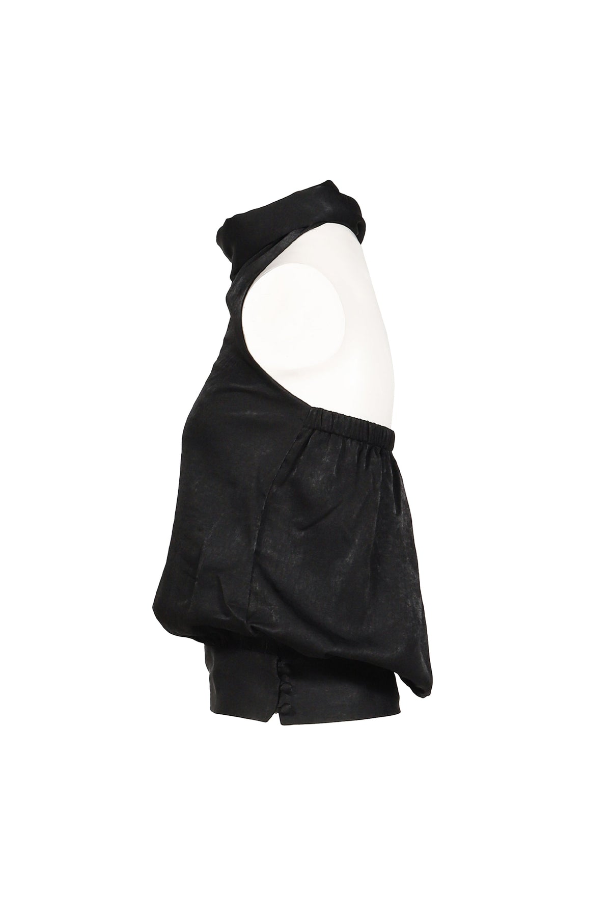 BOHEMSEO ボヘムソ 【本物保証】 シャツ ストリート系 レディース WRAP SCARF BLOUSE / BLK