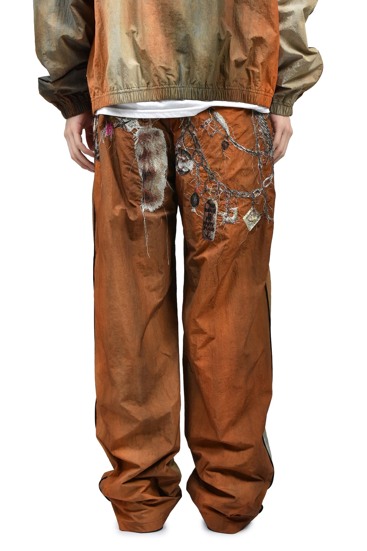doublet ダブレット 【本物保証】 パンツ ストリート系 メンズ EMBROIDERED CHAIN TRACK PANTS / BRW
