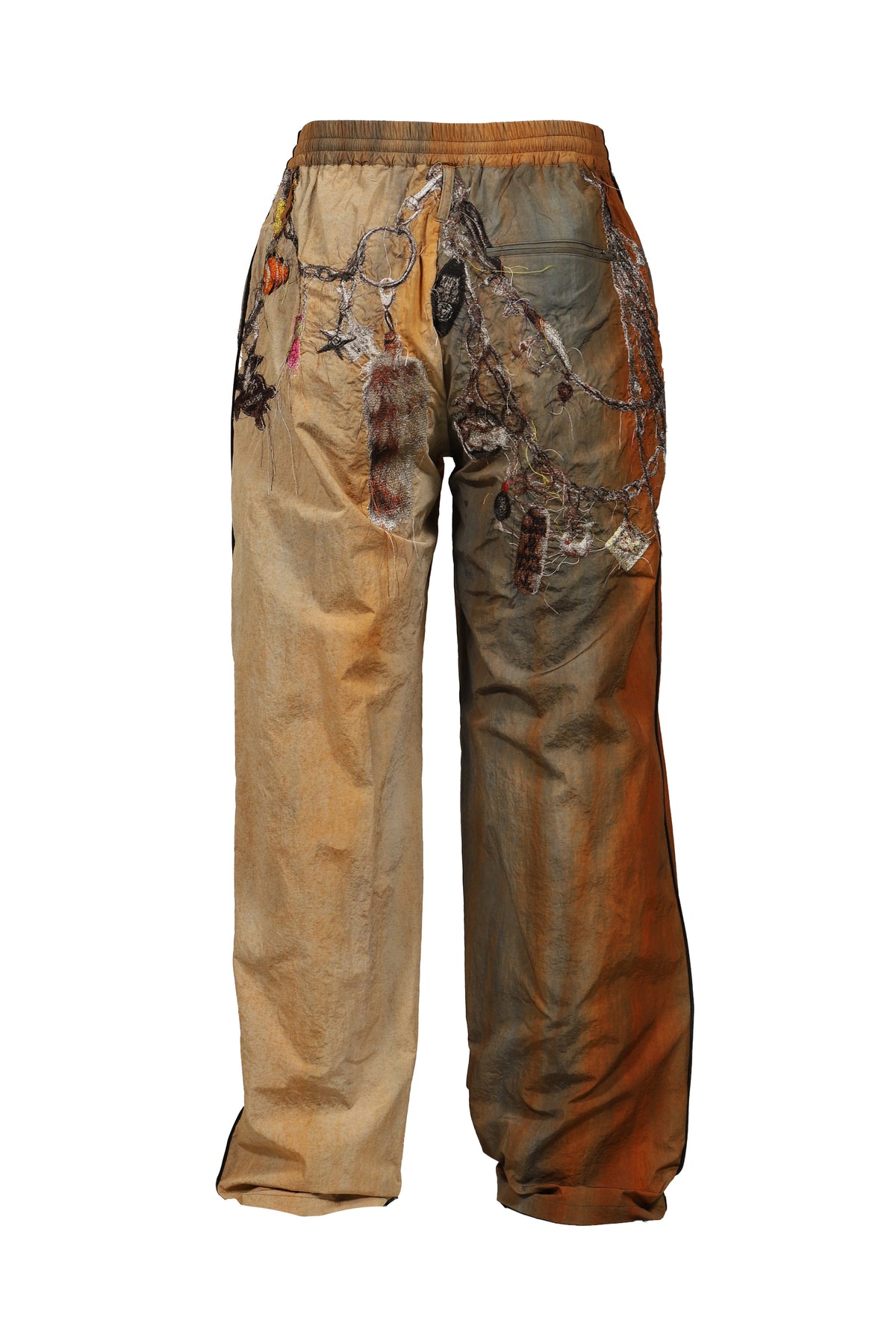 doublet ダブレット 【本物保証】 パンツ ストリート系 メンズ EMBROIDERED CHAIN TRACK PANTS / BRW