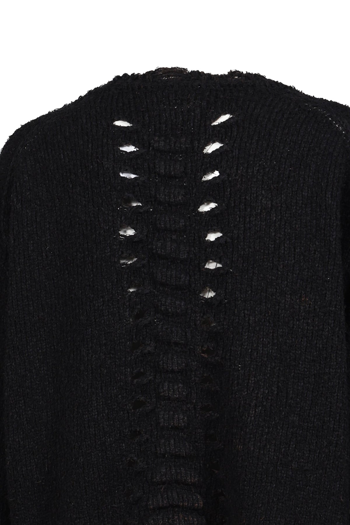 doublet ダブレット 【本物保証】 ニット ストリート系 メンズ RIB & SPINE KNIT PULLOVER / BLK