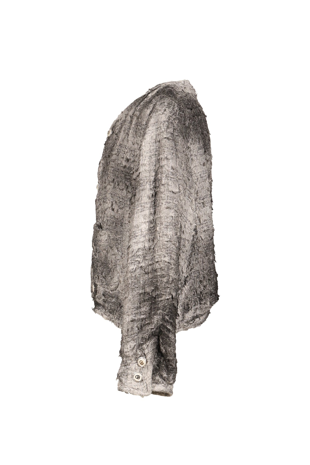 doublet ダブレット 【本物保証】 ジャケット ストリート系 メンズ SMOG AIR STAINED TWEED JACKET / BLK