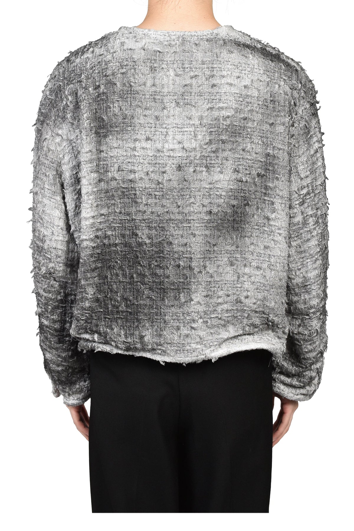 doublet ダブレット 【本物保証】 ジャケット ストリート系 メンズ SMOG AIR STAINED TWEED JACKET / BLK
