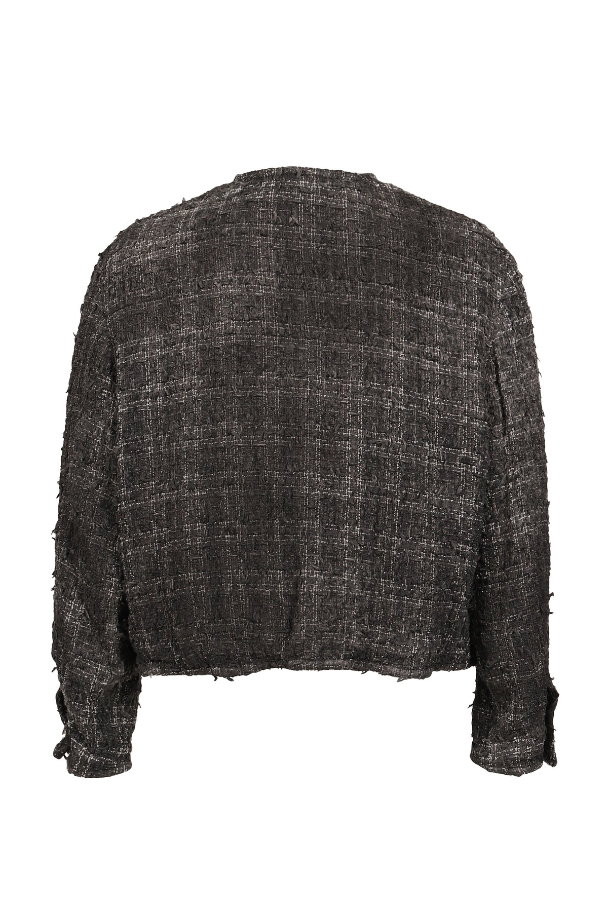 doublet ダブレット 【本物保証】 ジャケット ストリート系 メンズ SMOG AIR STAINED TWEED JACKET / BLK