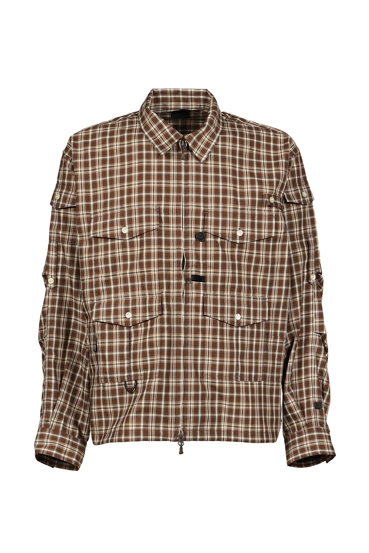 DAIWA PIER39 ダイワ ピア39 【本物保証】 シャツ ストリート系 メンズ TECH ZIP ANGLER SHIRT L/S PLAIDS / BRW
