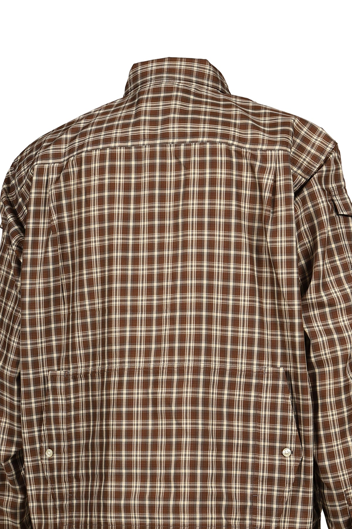 DAIWA PIER39 ダイワ ピア39 【本物保証】 シャツ ストリート系 メンズ TECH ZIP ANGLER SHIRT L/S PLAIDS / BRW
