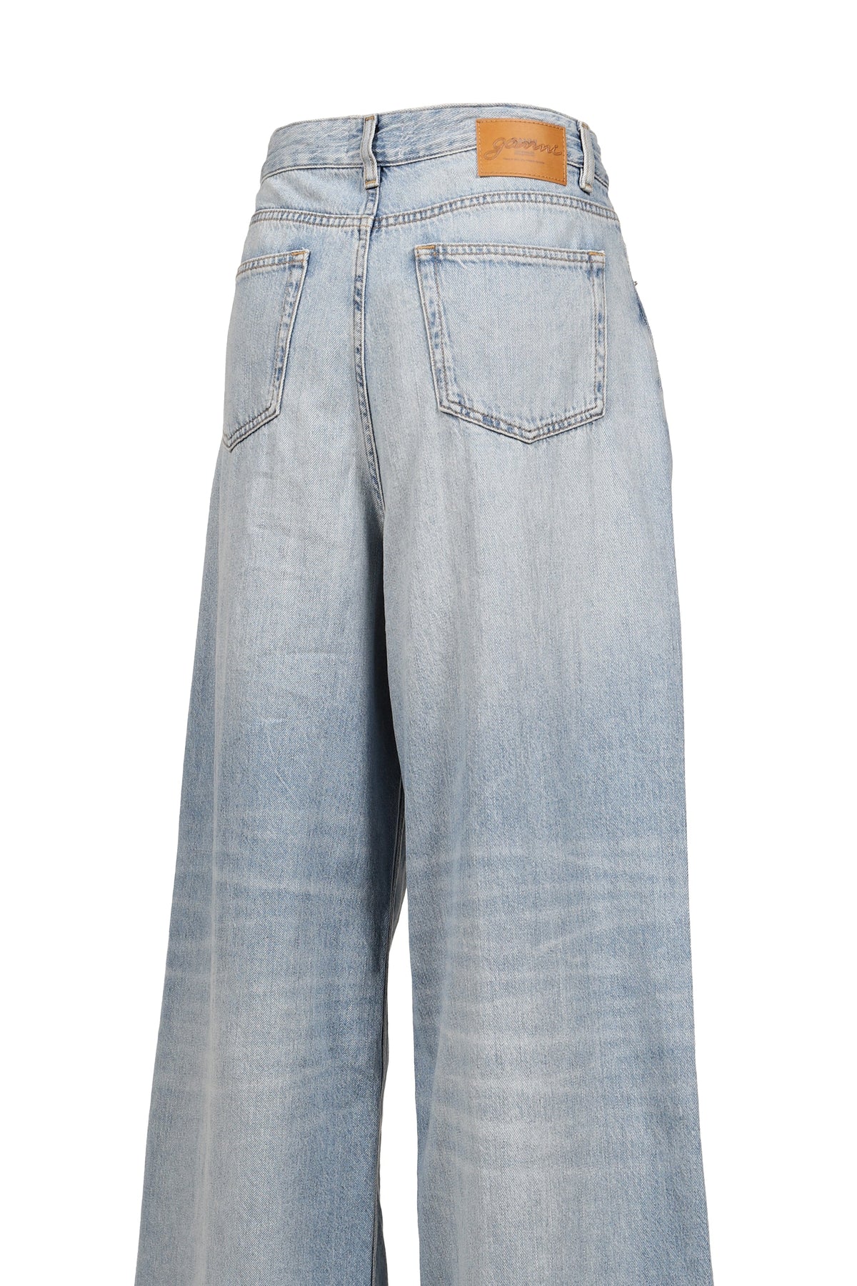 GANNI 【本物保証】 デニムパンツ ストリート系 レディース LIGHTWEIGHT DENIM MARRI 2.0 JEANS / LBLU VINTAGE