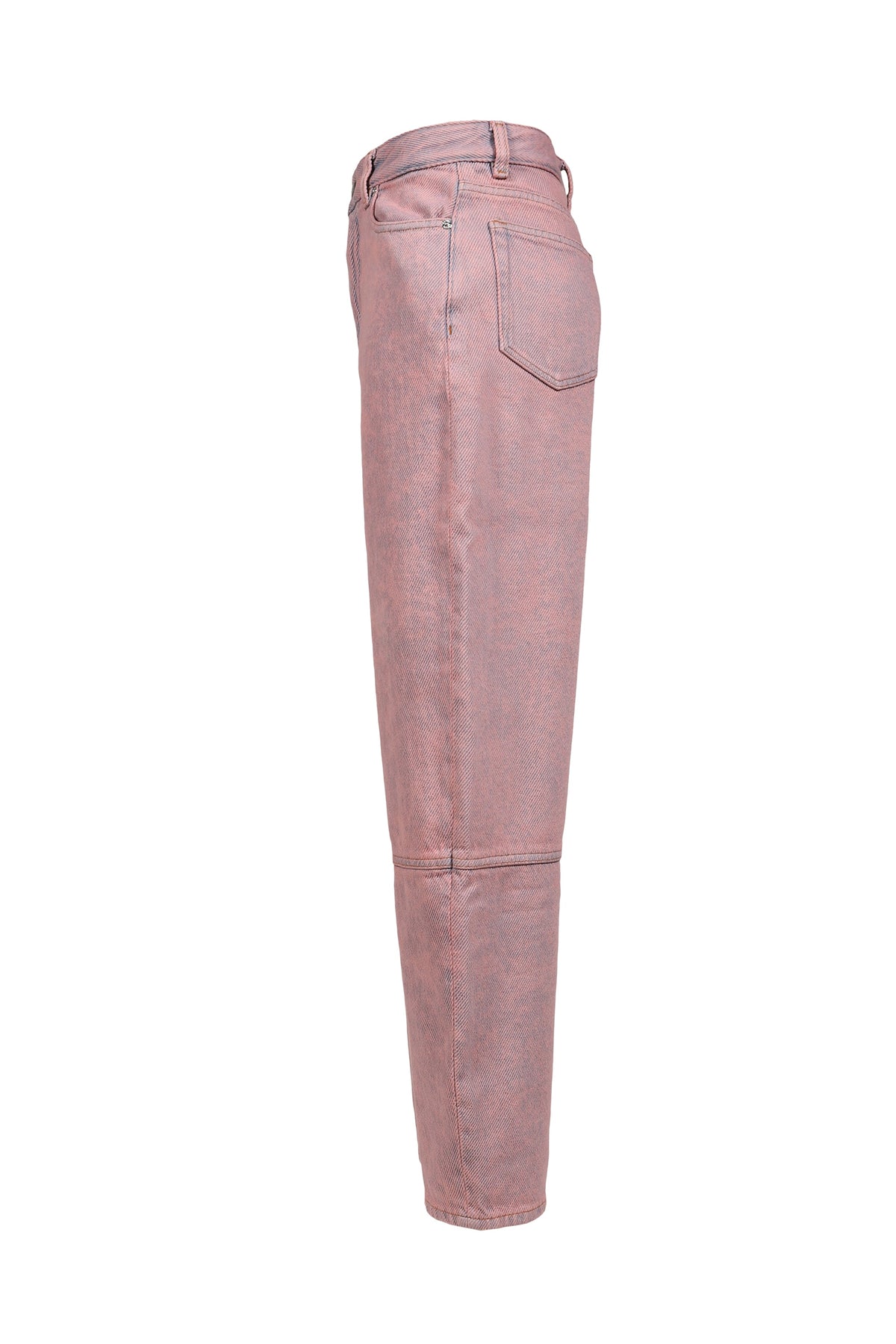 GANNI 【本物保証】 パンツ ストリート系 レディース OVERDYED HEAVY DENIM STARY / CAMEO PNK