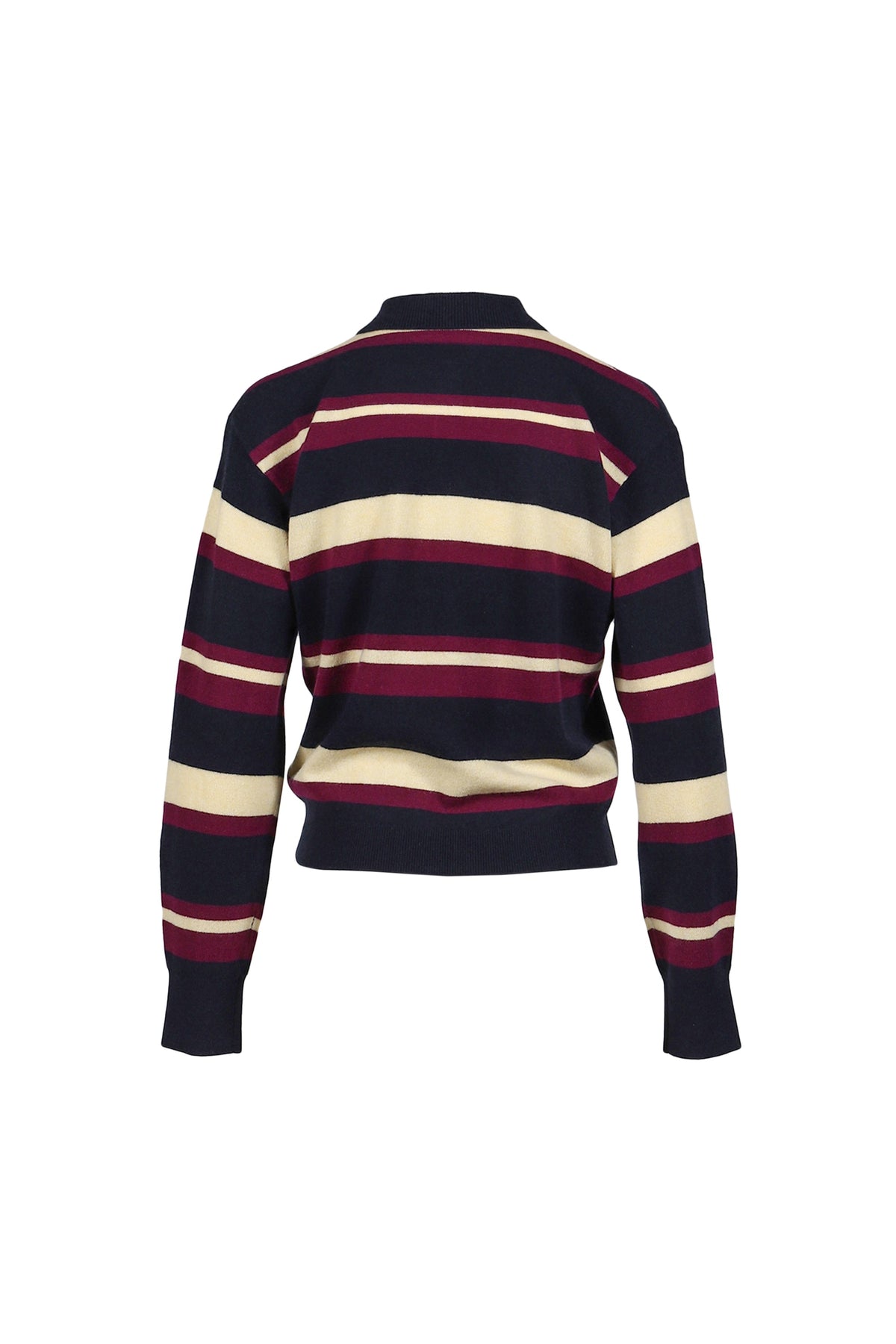 Guest In Residence ゲスト イン レジデンス 【本物保証】 Tシャツ ストリート系 レディース COLLEGIATE STRIPE POLO / MIDNIGHT COMBO