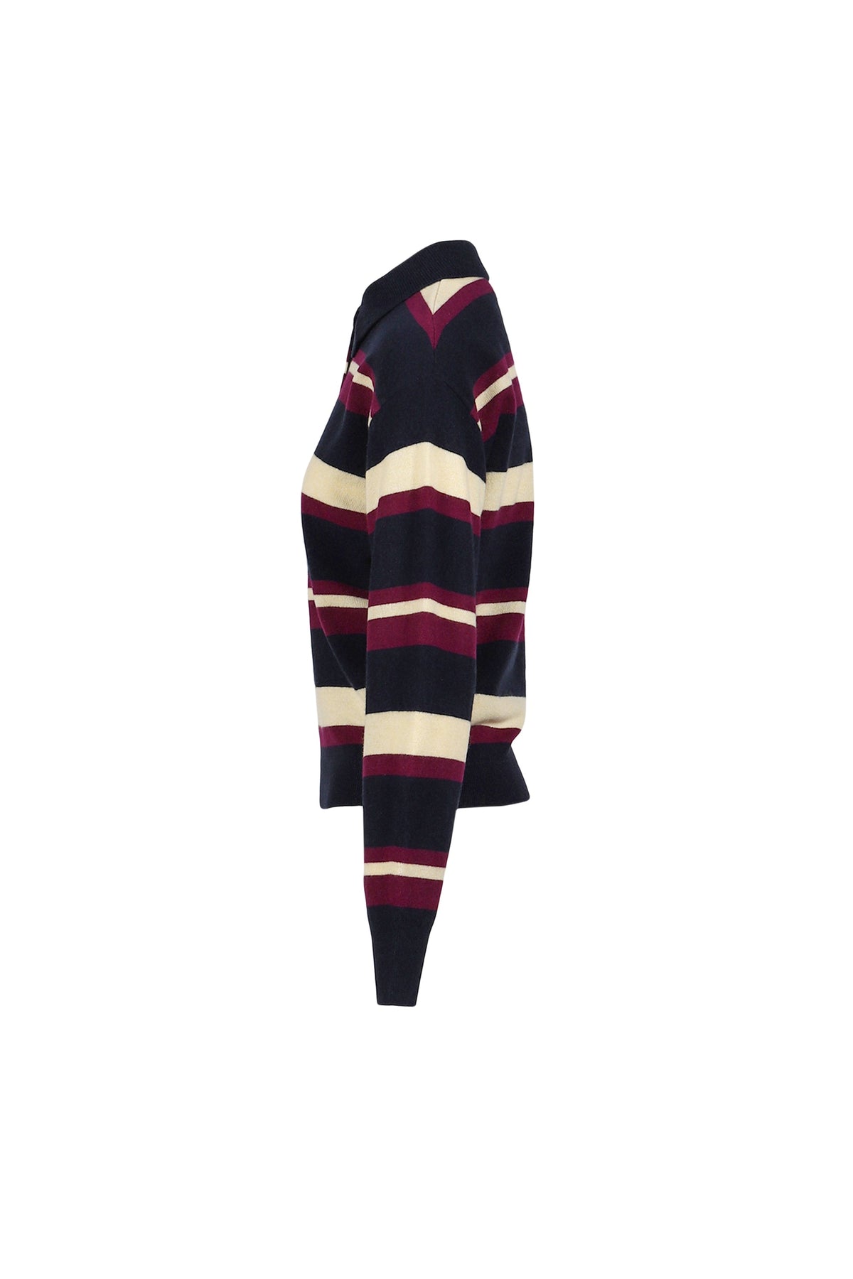 Guest In Residence ゲスト イン レジデンス 【本物保証】 Tシャツ ストリート系 レディース COLLEGIATE STRIPE POLO / MIDNIGHT COMBO