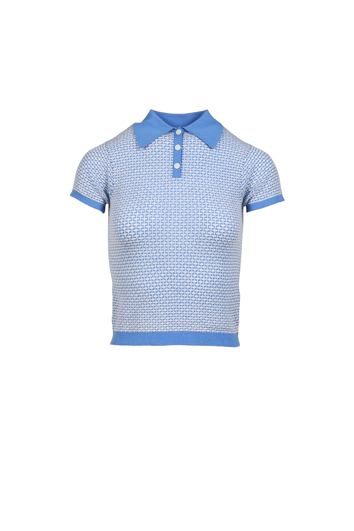 Guest in Residence ゲスト イン レジデンス 【本物保証】 Tシャツ ストリート系 レディース PIQUE SHRUNKEN POLO / BLU
