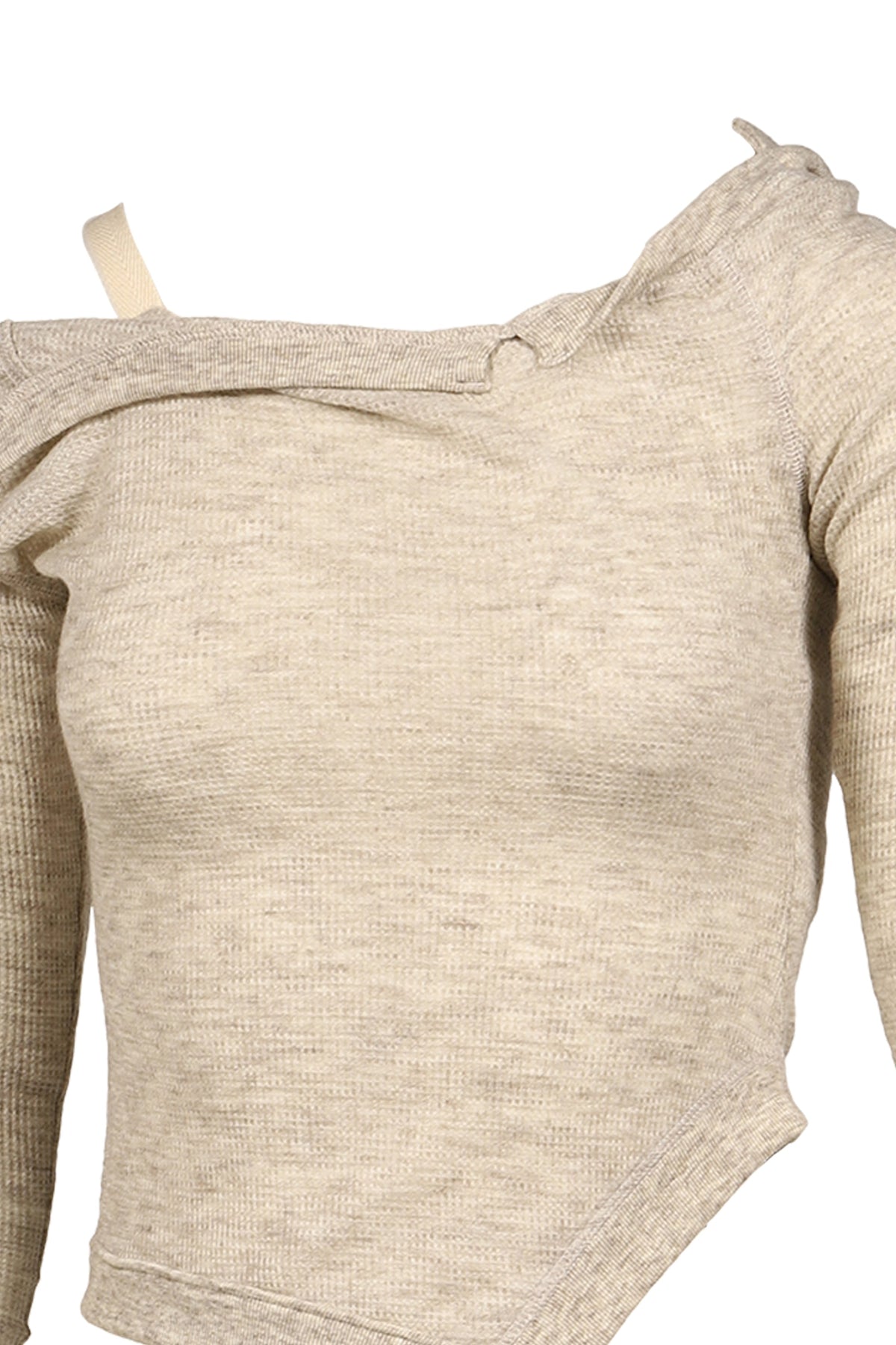 GLOWNY 【本物保証】シャツ ストリート系 レディース DEMI SOFT BREEZE LONG SLEEVE / OATMEAL