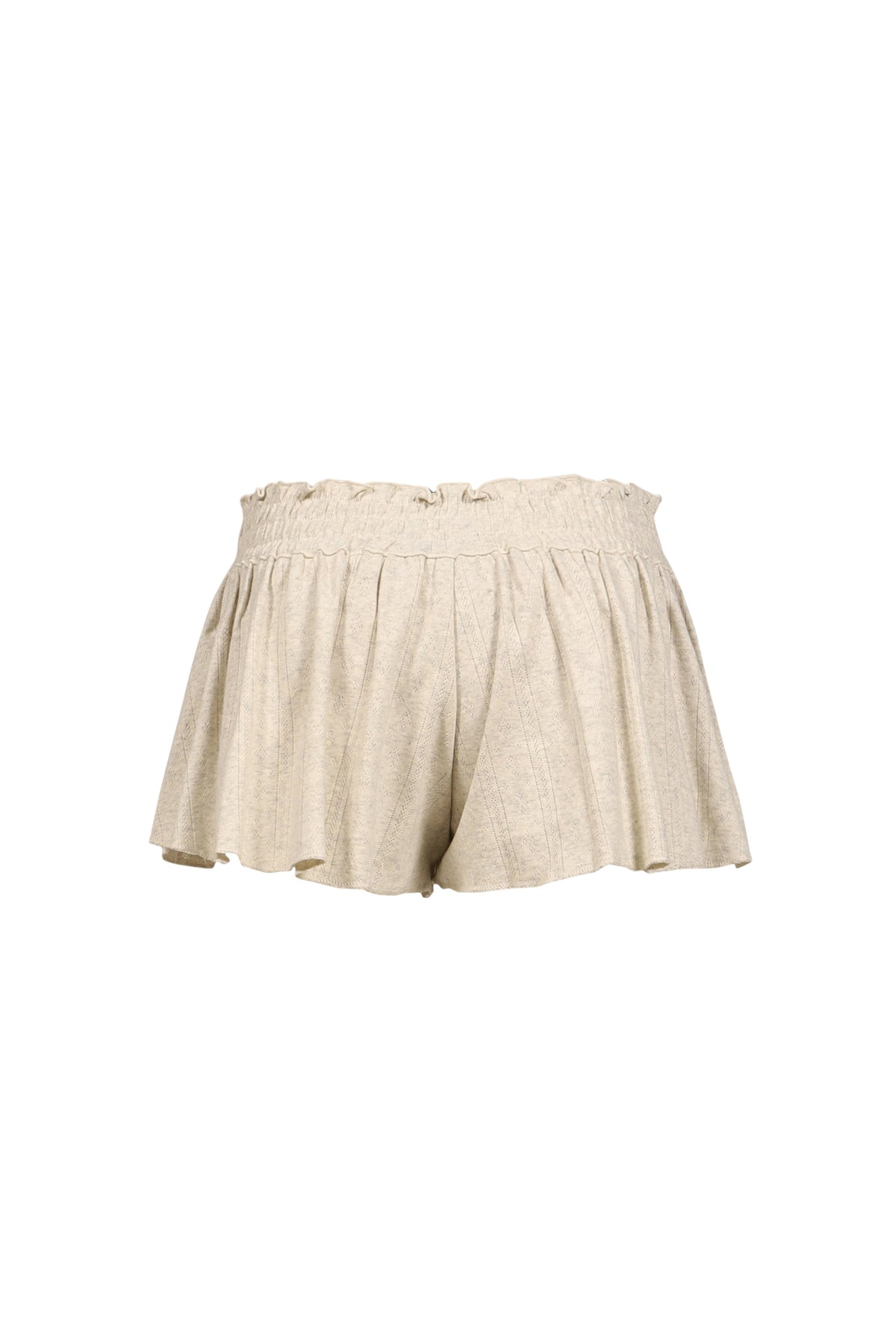 GLOWNY 【本物保証】 ショートパンツ ストリート系 レディース HONEY EYELET SHORTS / MELANGE GRY