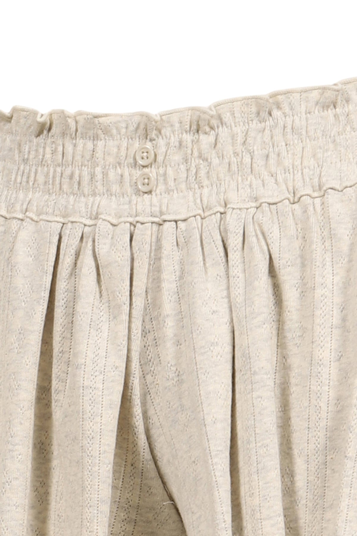 GLOWNY 【本物保証】 ショートパンツ ストリート系 レディース HONEY EYELET SHORTS / MELANGE GRY