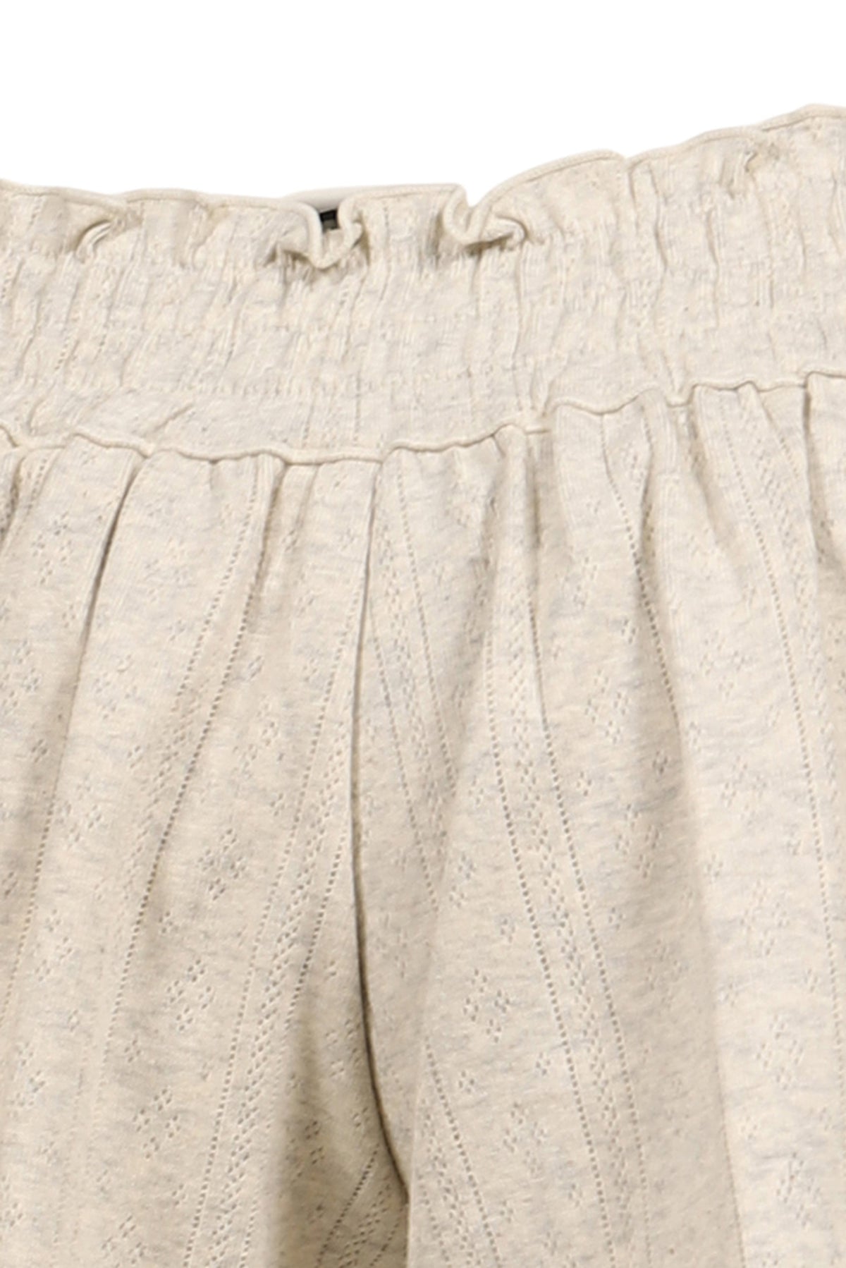 GLOWNY 【本物保証】 ショートパンツ ストリート系 レディース HONEY EYELET SHORTS / MELANGE GRY