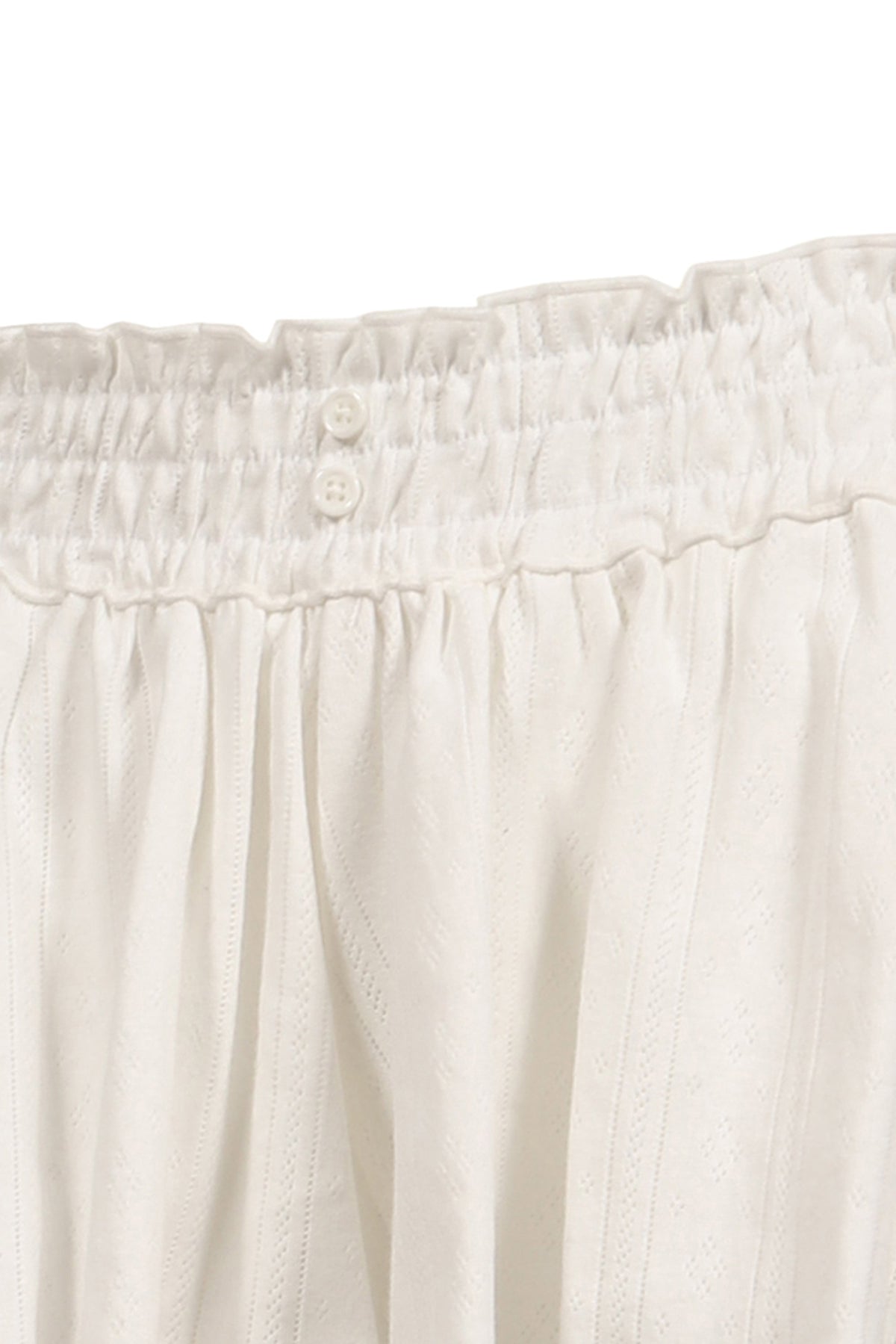 GLOWNY 【本物保証】 ショートパンツ ストリート系 レディース HONEY EYELET SHORTS / WHT