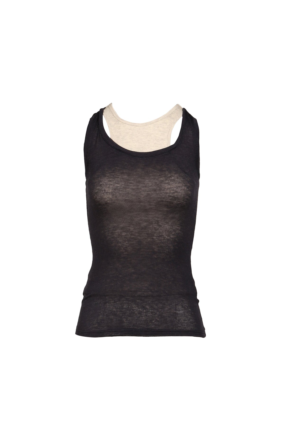 GLOWNY 【本物保証】 シャツ ストリート系 レディース SOFT LAYERED SCOOP TOP / NVY