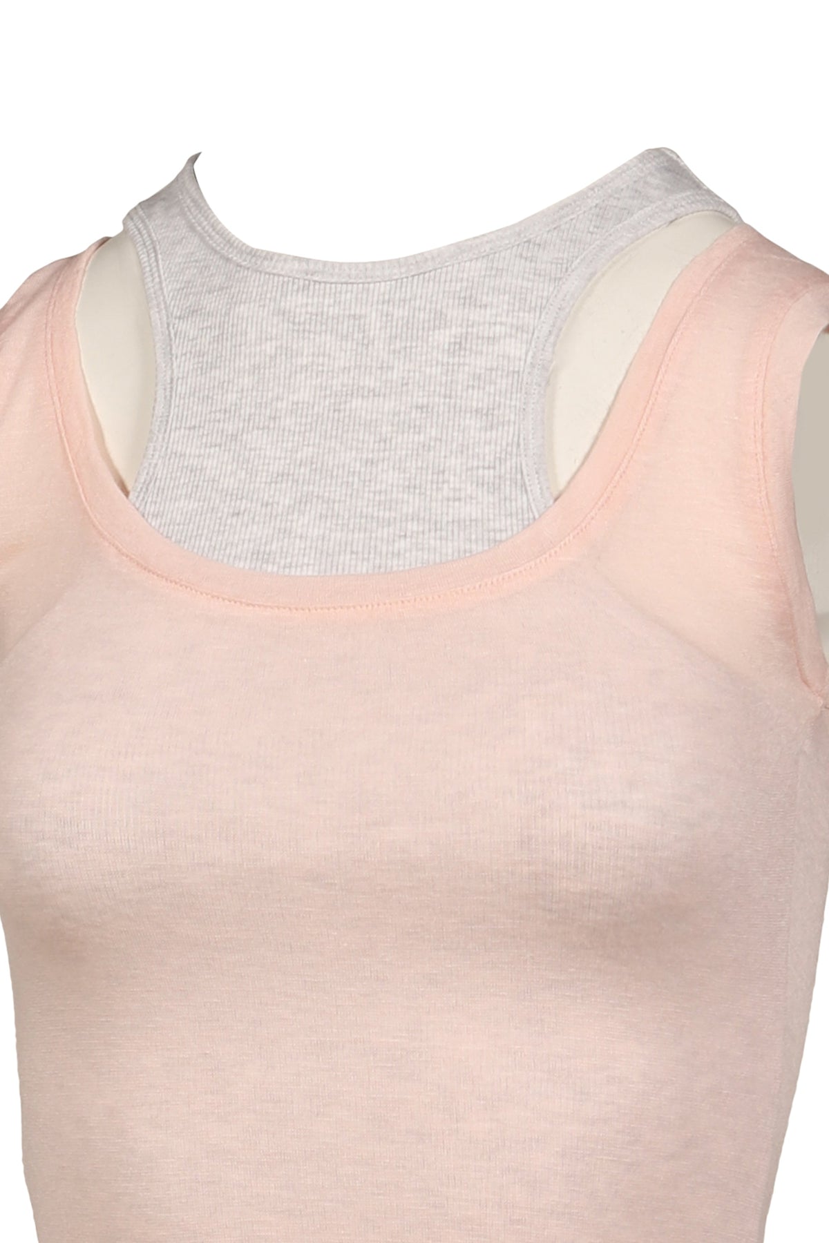 GLOWNY 【本物保証】シャツ ストリート系 レディース SOFT LAYERED SCOOP TOP / PNK